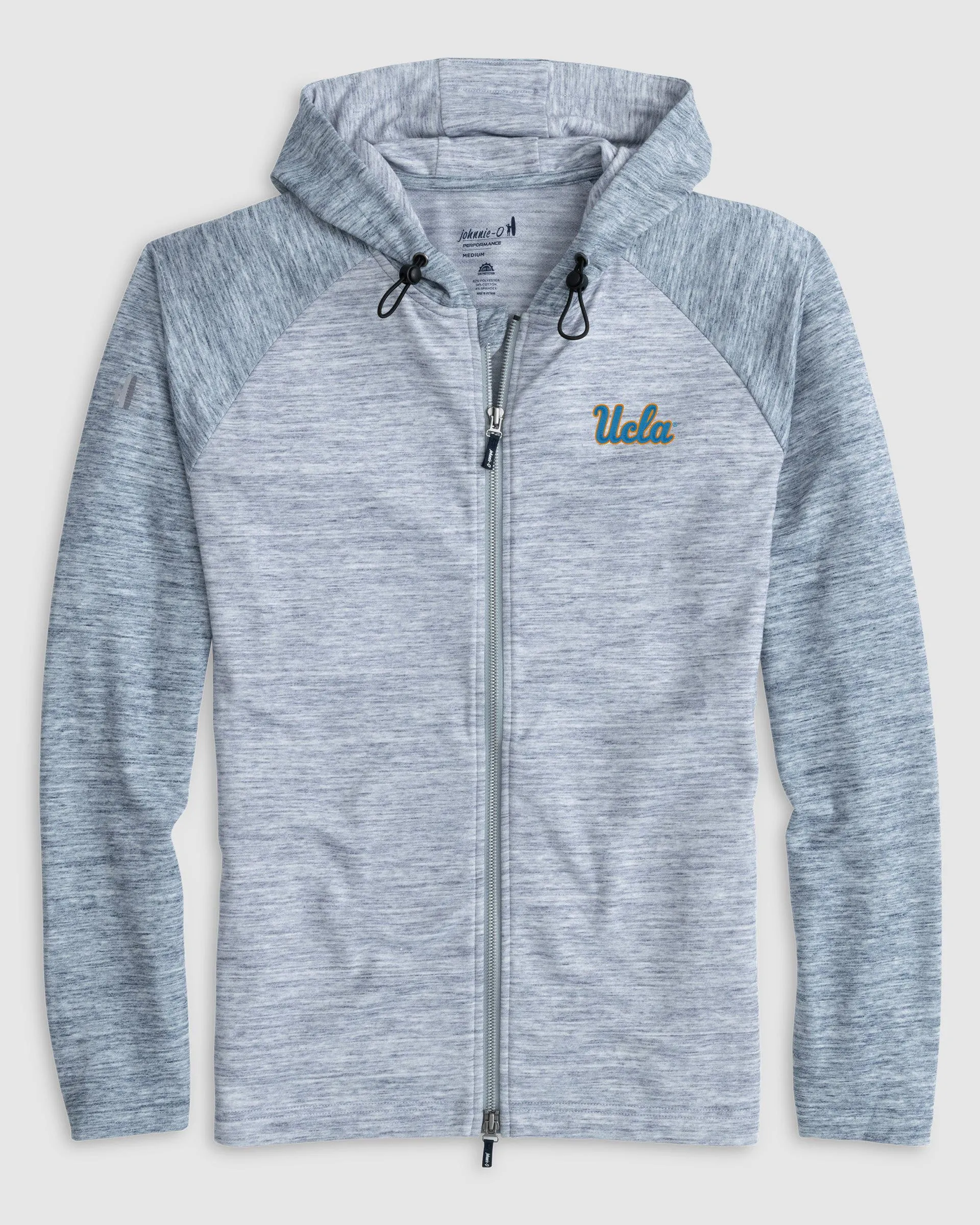 UCLA Daniel Performance Full Zip Hoodie sold by Johnnie-O
