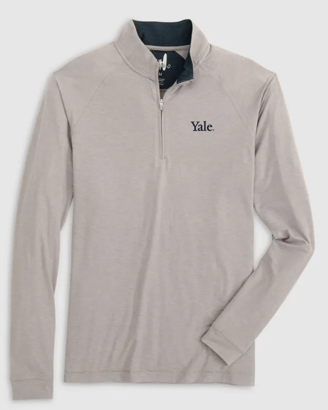Yale Freeborne Performance 1/4 ZIp sold by Johnnie-O
