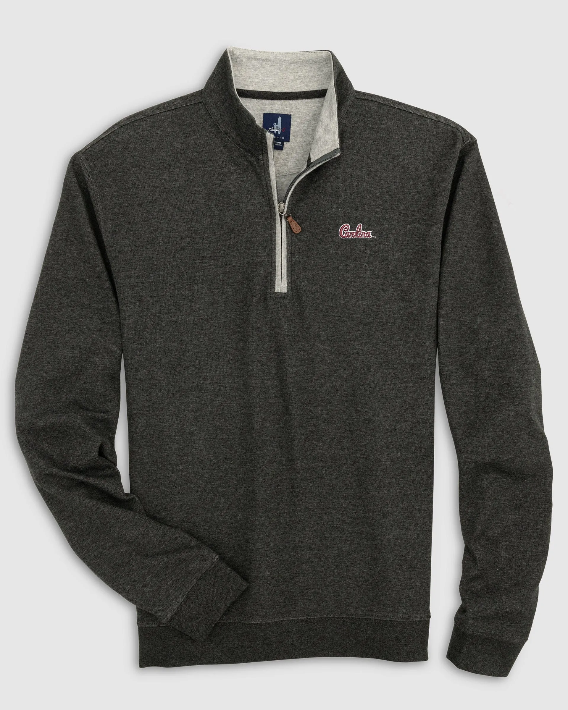 South Carolina Sully 1/4 Zip - Script Logo sold by Johnnie-O