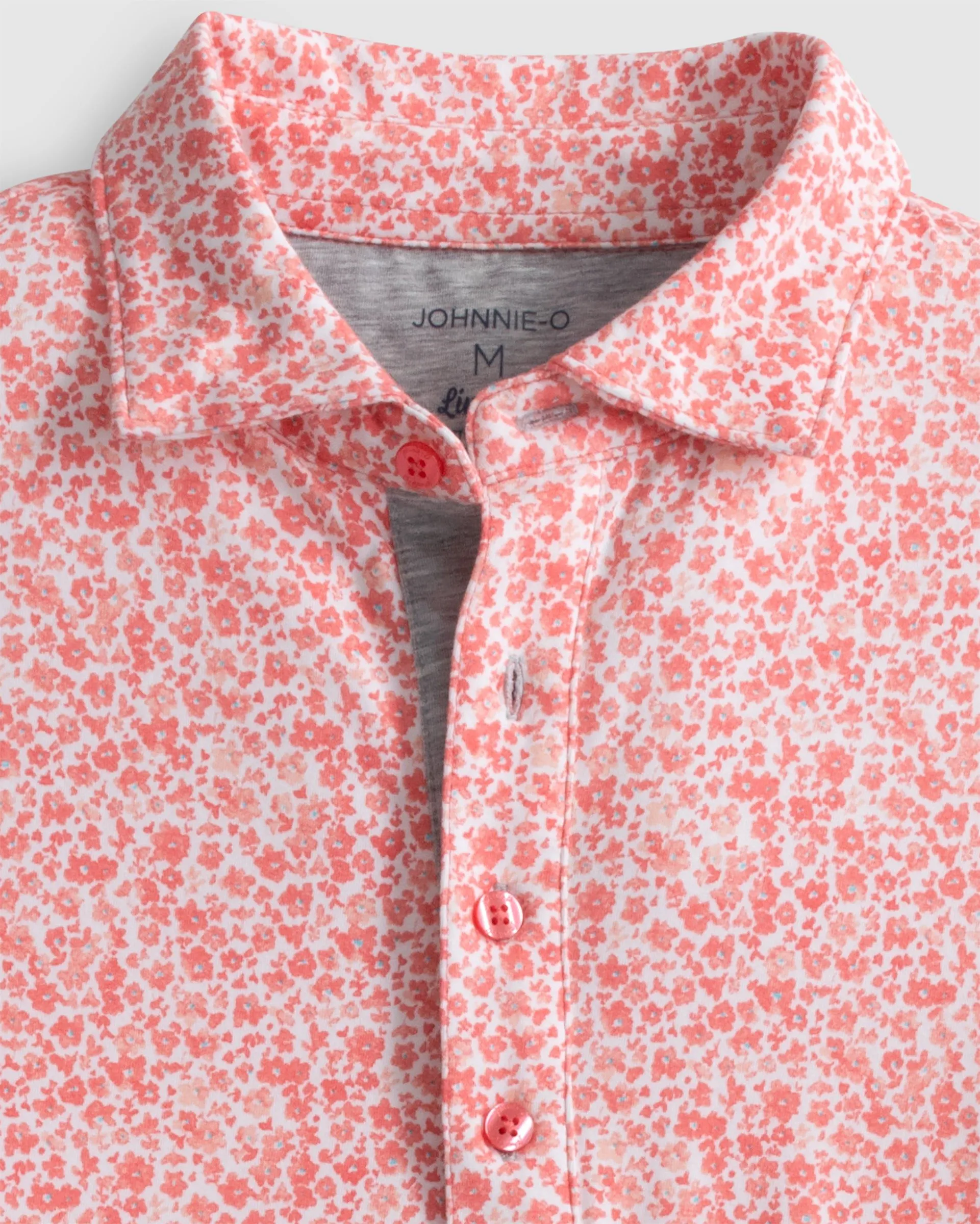 Pederson Printed Linxter Cotton Performance Polo sold by Johnnie-O product image thumbnail 5