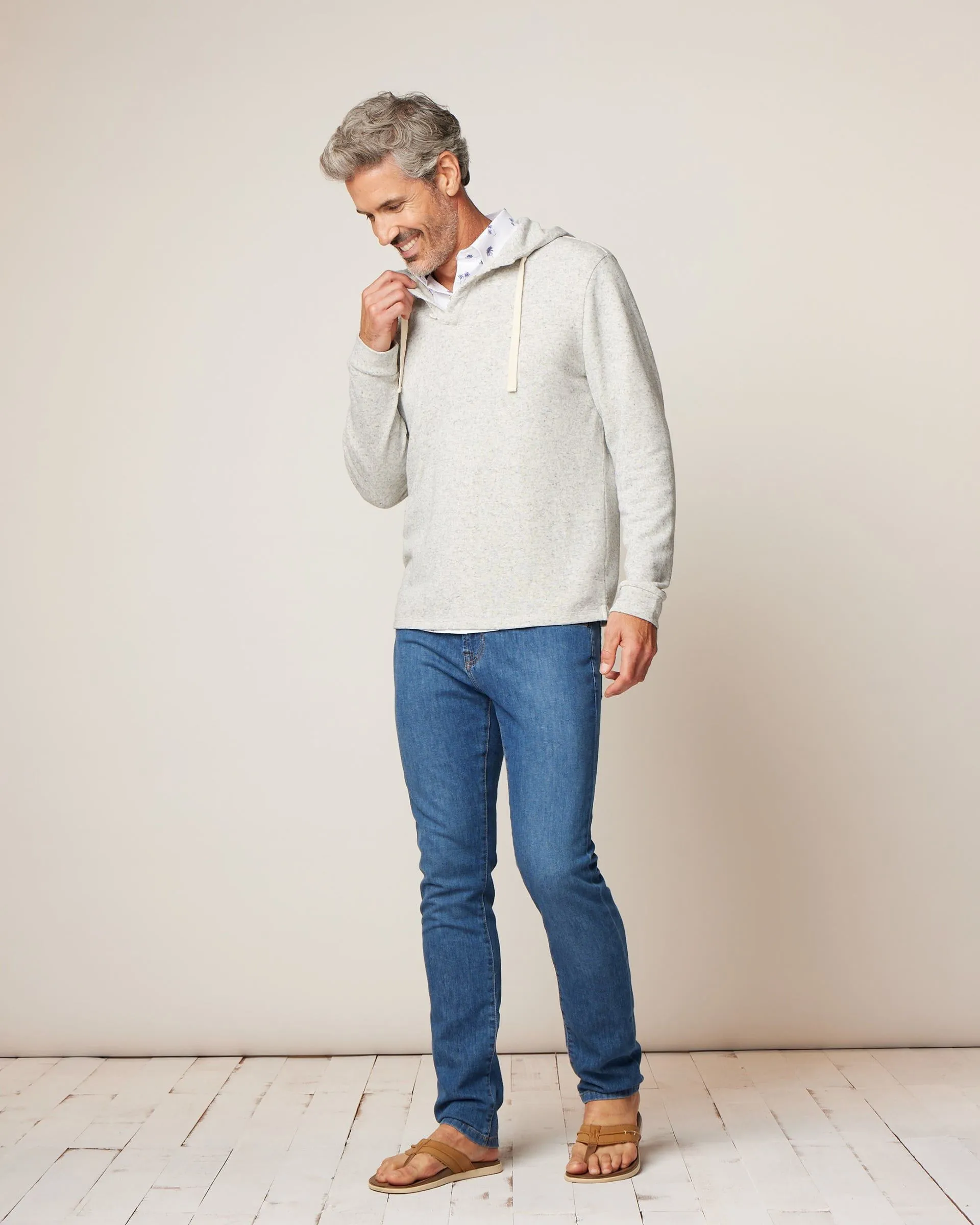 Kampton Henley Hoodie Pullover sold by Johnnie-O product image thumbnail 2