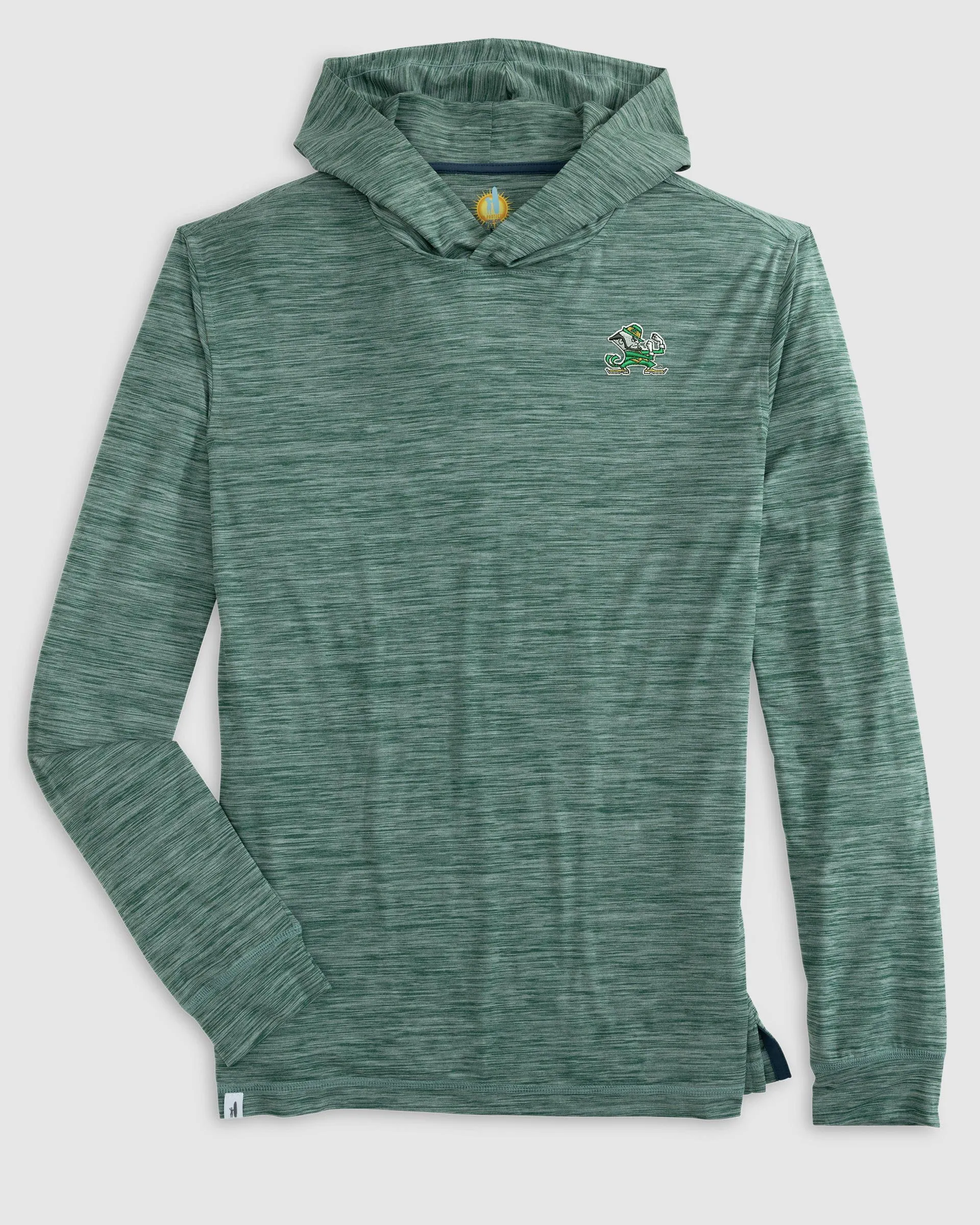 Notre Dame Talon Featherweight Performance Hoodie - Leprechaun Logo sold by Johnnie-O product image thumbnail 2