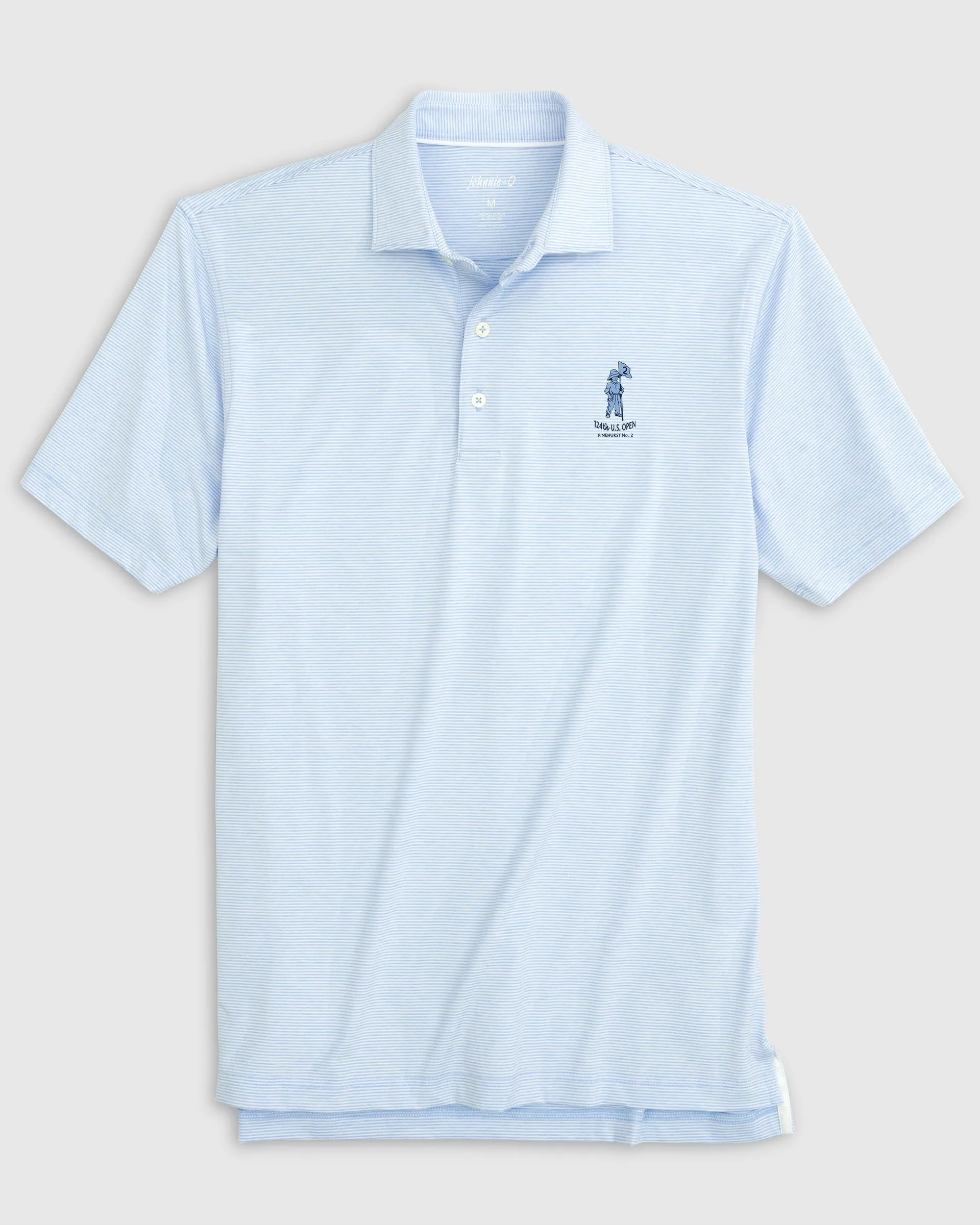124th U.S. Open Lyndonn Striped Jersey Performance Polo - Putter Boy Logo sold by Johnnie-O product image thumbnail 4