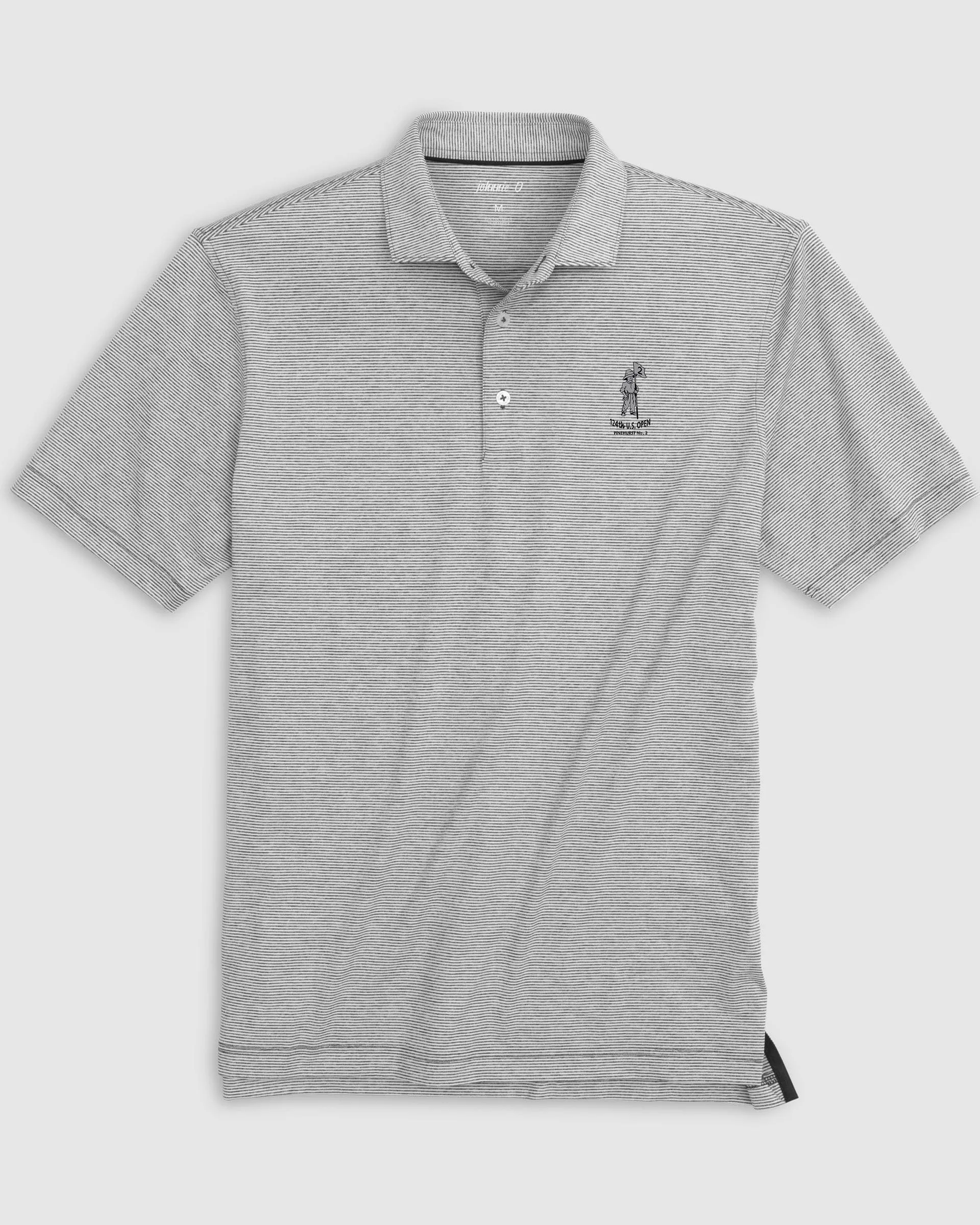 124th U.S. Open Lyndonn Striped Jersey Performance Polo - Putter Boy Logo sold by Johnnie-O product image thumbnail 3
