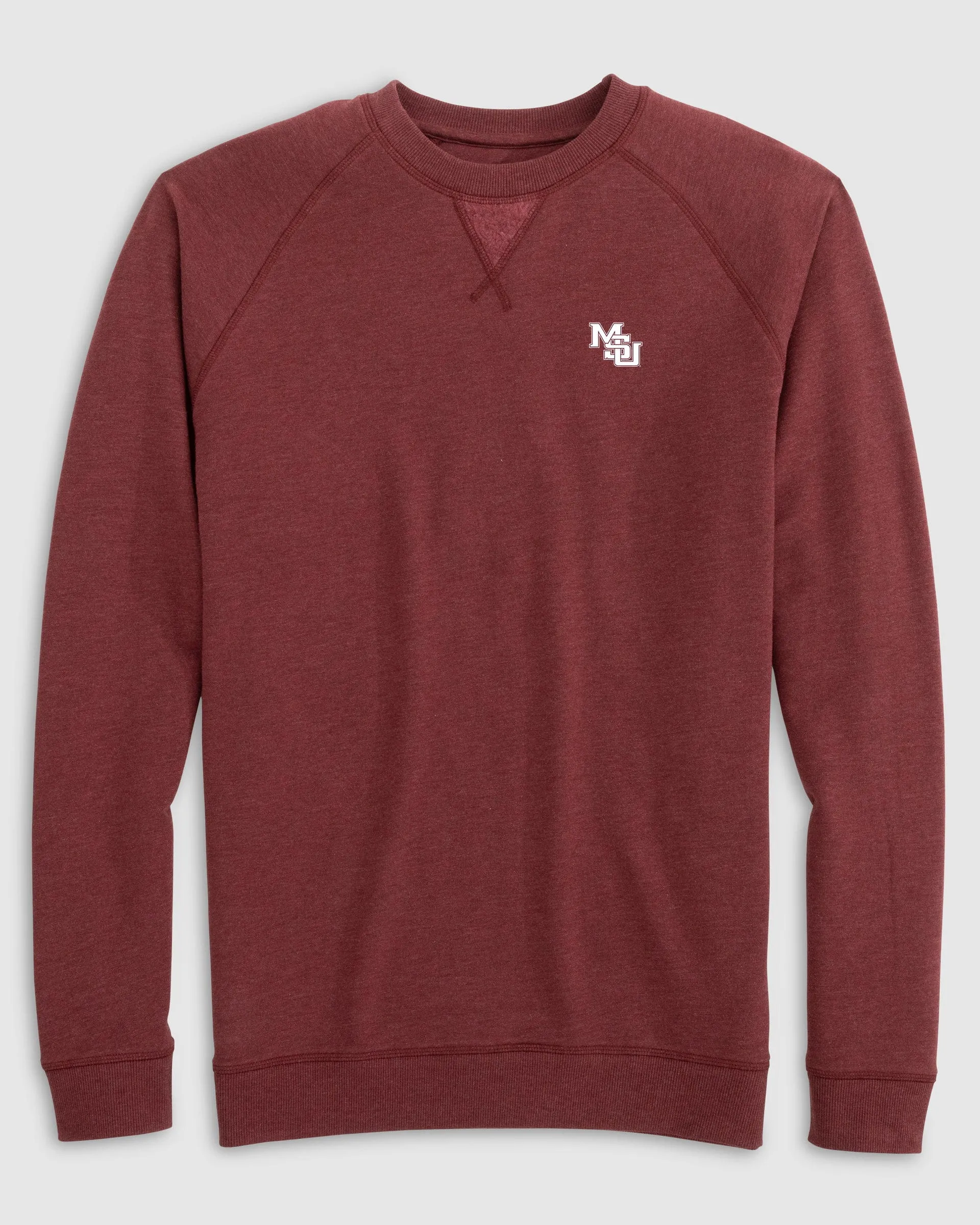 Mississippi State Freeman Crewneck Fleece Sweatshirt - Vault Logo sold by Johnnie-O product image thumbnail 3