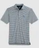 Kansas City Royals Clipperr Striped Jersey Performance Polo sold by Johnnie-O