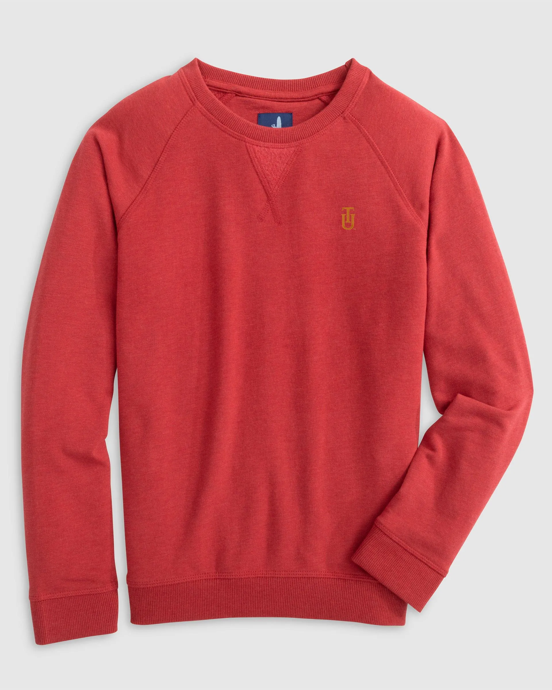 Tuskegee University Freeman Jr. Crewneck Fleece Sweatshirt sold by Johnnie-O