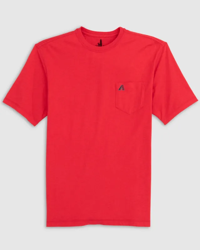 Arizona Diamondbacks Heathered Tyler T-Shirt sold by Johnnie-O