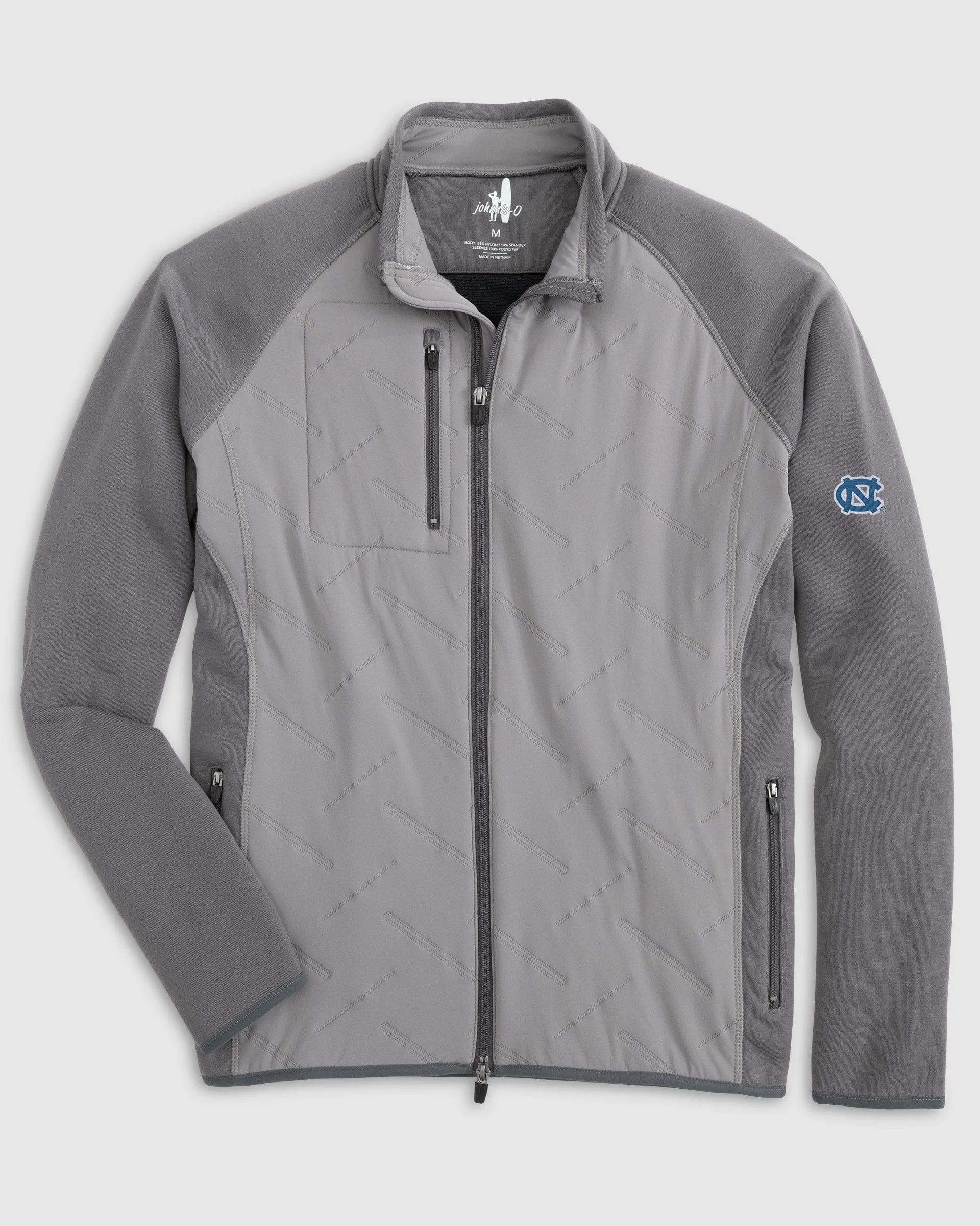 University of North Carolina Mario Mixed Media Jacket sold by Johnnie-O