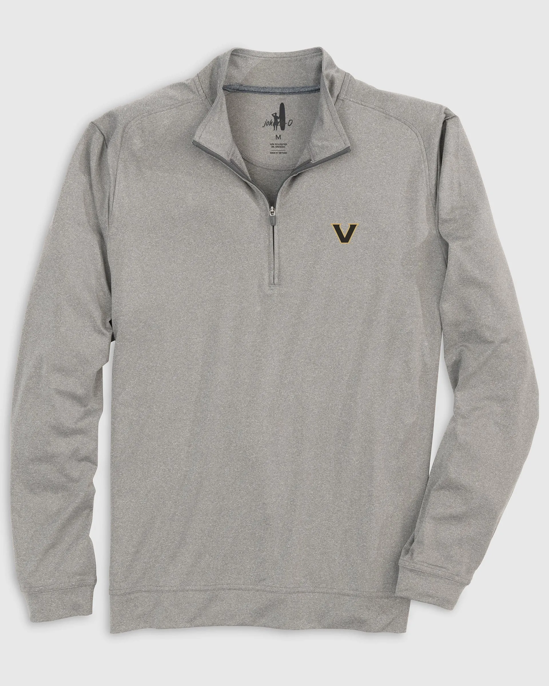 Vanderbilt Flex PREP-FORMANCE 1/4 Zip Pullover sold by Johnnie-O