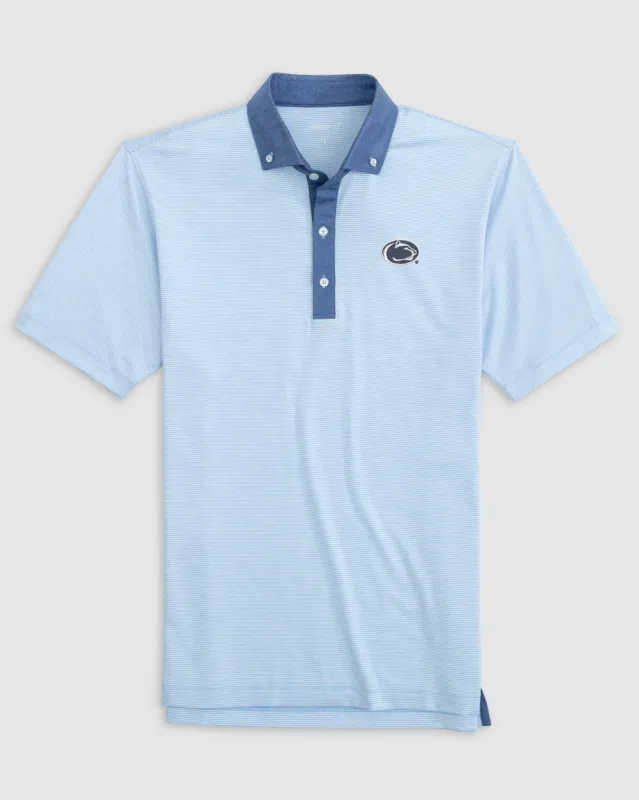 Penn State Walsh Striped Jersey Performance Polo sold by Johnnie-O