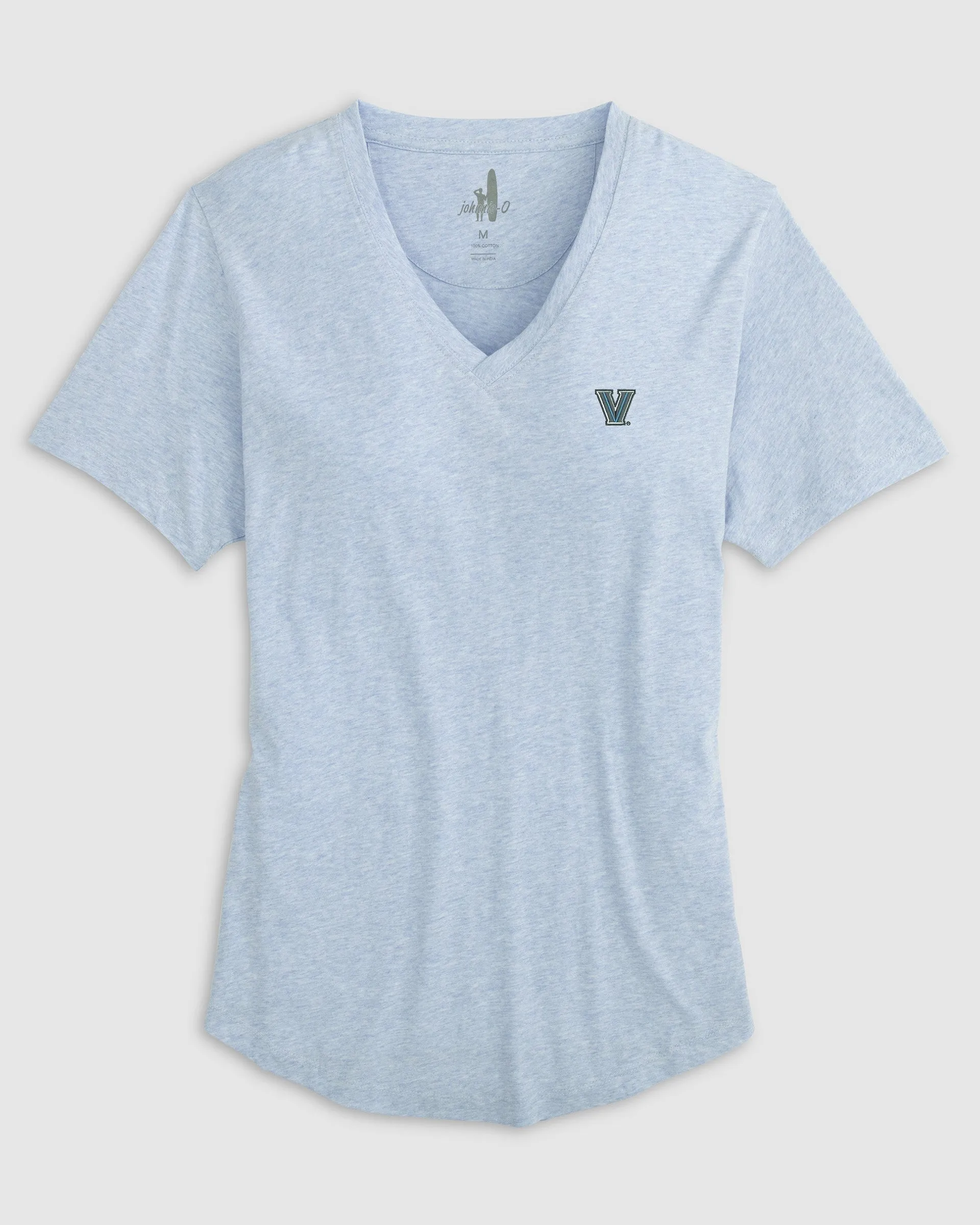 Women's Villanova Merediths V-Neck T-Shirt sold by Johnnie-O
