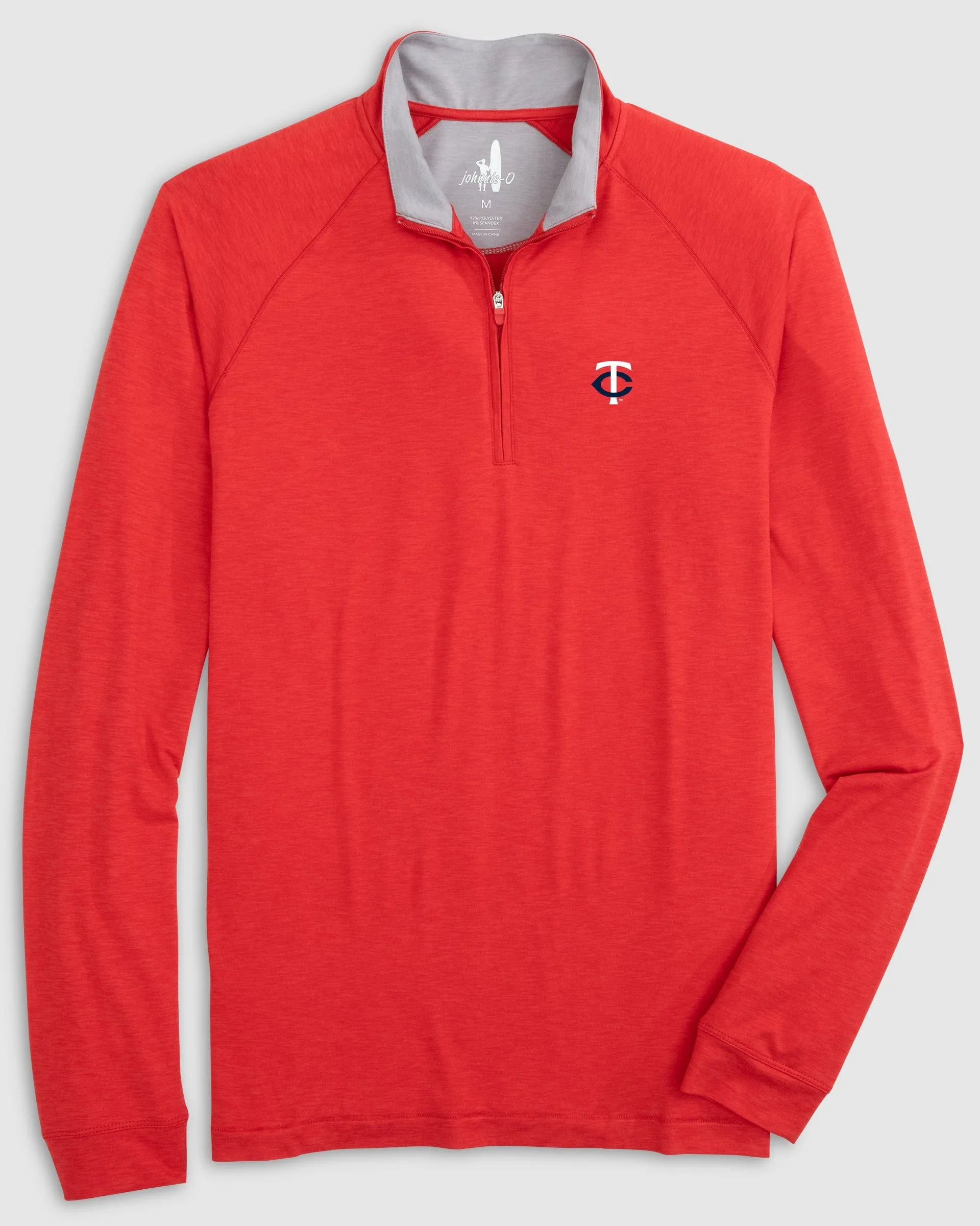 Minnesota Twins Freeborne Performance 1/4 Zip sold by Johnnie-O product image thumbnail 2