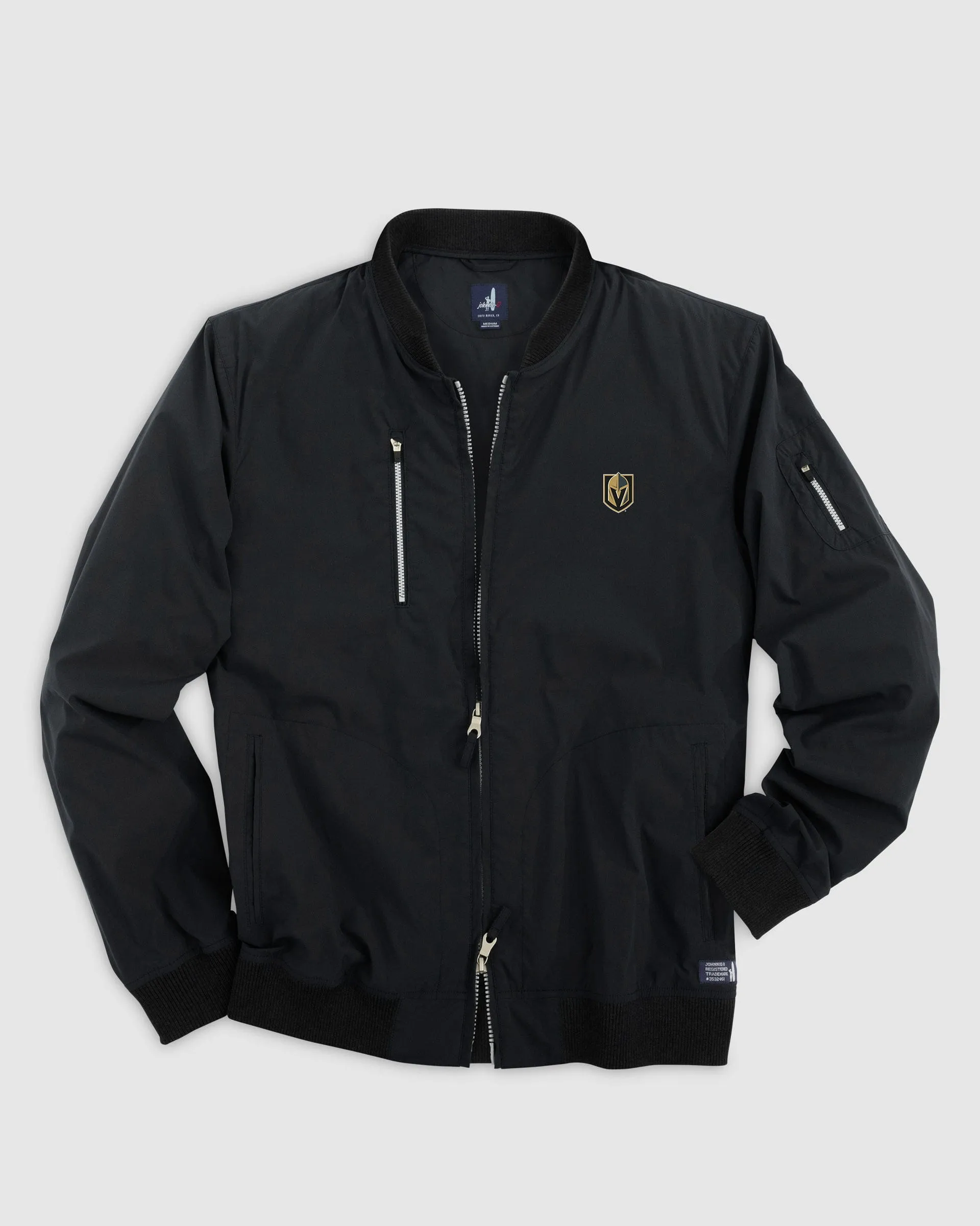 Vegas Golden Knights Corsair Bomber Jacket sold by Johnnie-O