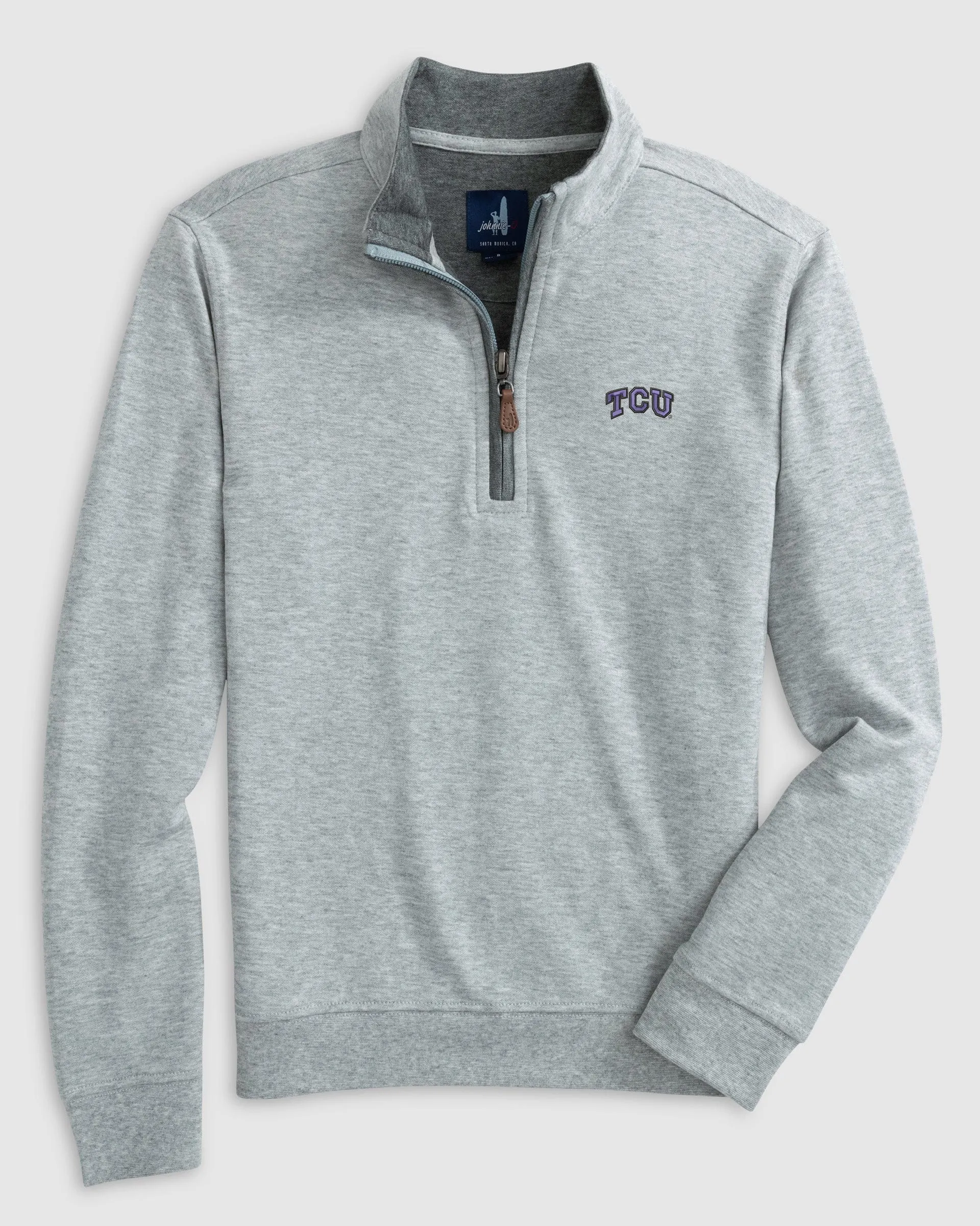 Texas Christian Sully Jr. 1/4 Zip sold by Johnnie-O