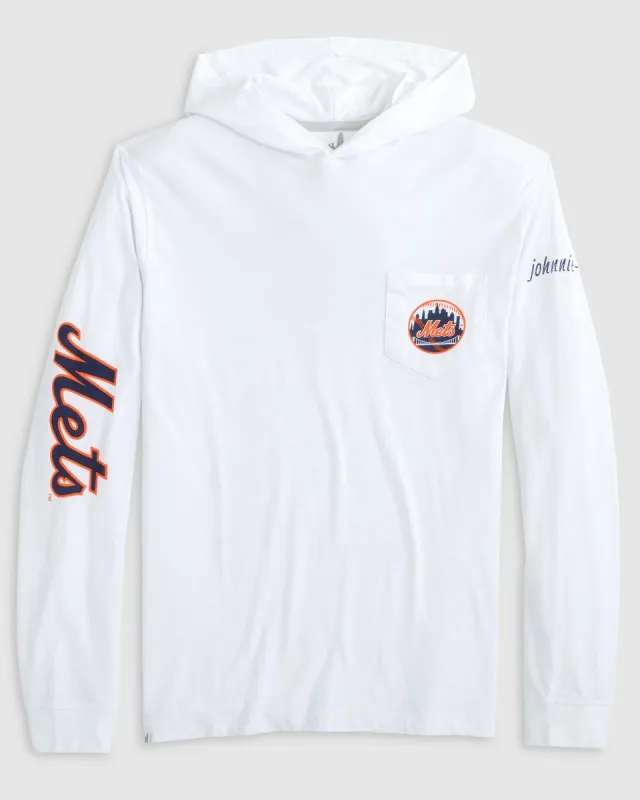 New York Mets Edison 2.0 T-Shirt Hoodie sold by Johnnie-O