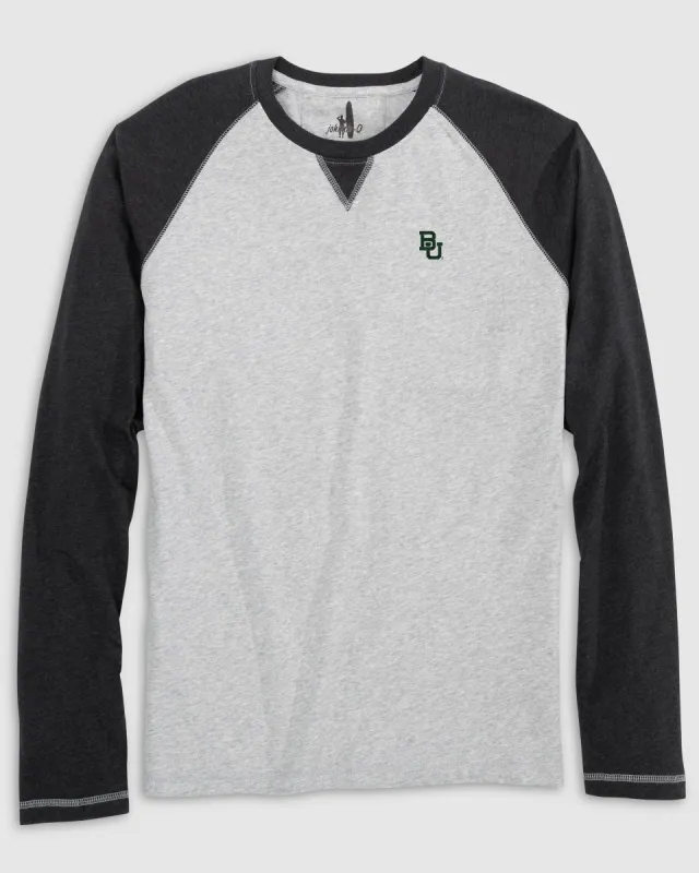 Baylor Alsen Long Sleeve Baseball Tee sold by Johnnie-O