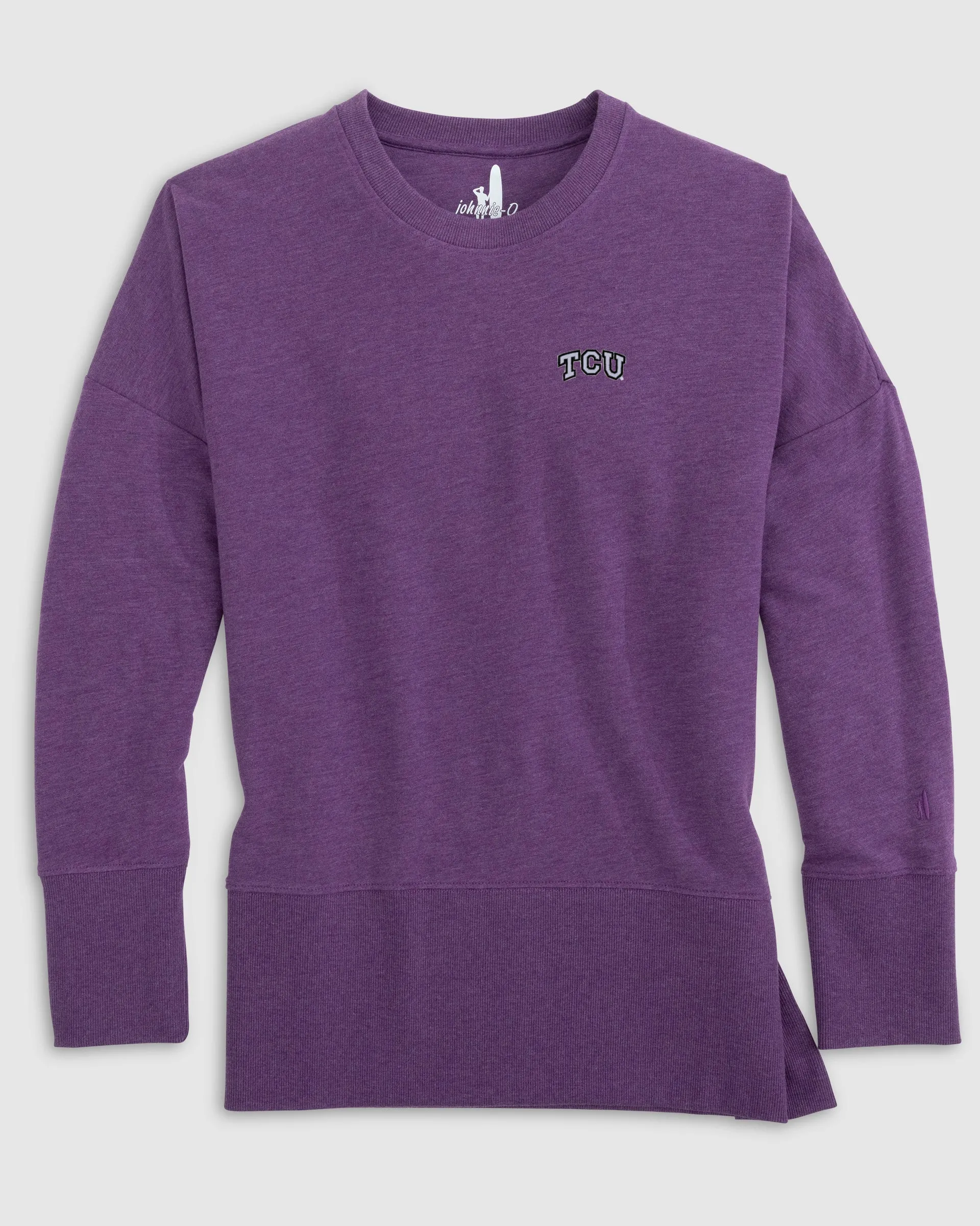 Women's Texas Christian Brittany Crewneck Sweatshirt sold by Johnnie-O product image thumbnail 3