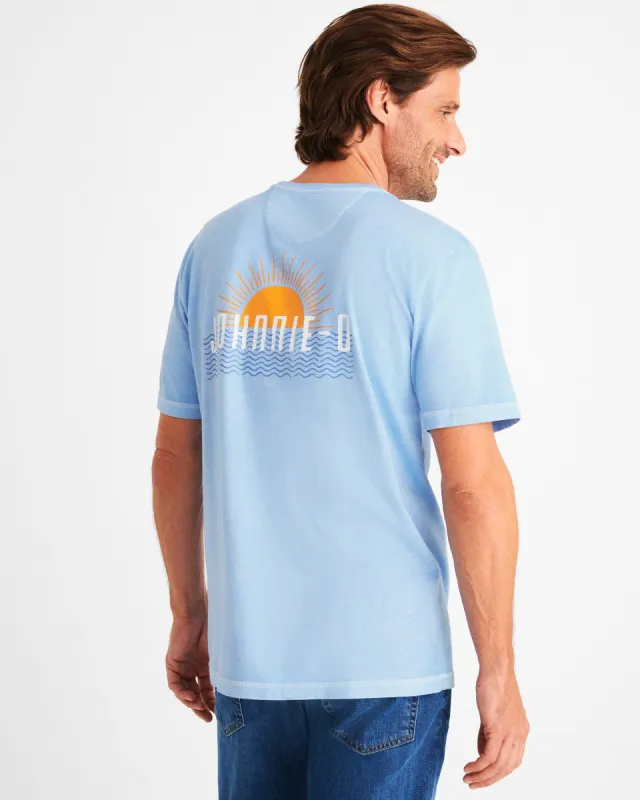 Ocean Sun Graphic T-Shirt sold by Johnnie-O