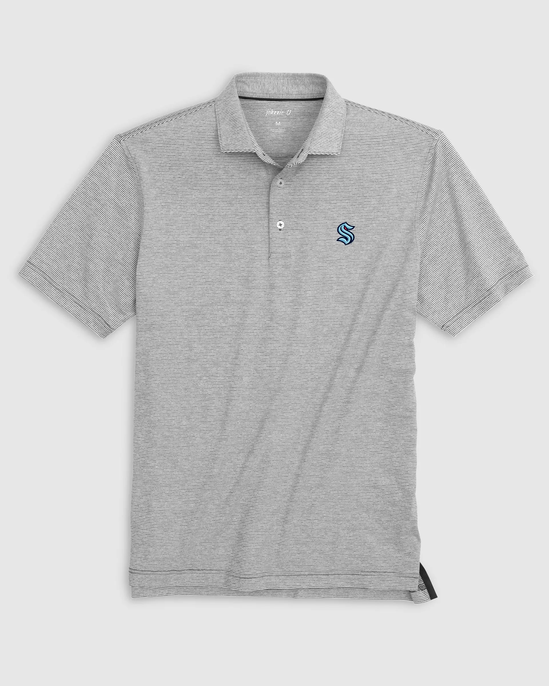 Seattle Kraken Lyndonn Striped Jersey Performance Polo sold by Johnnie-O product image thumbnail 3