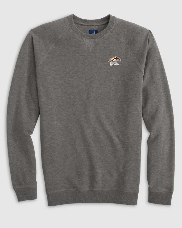 Western Michigan Freeman Crewneck Fleece Sweatshirt sold by Johnnie-O