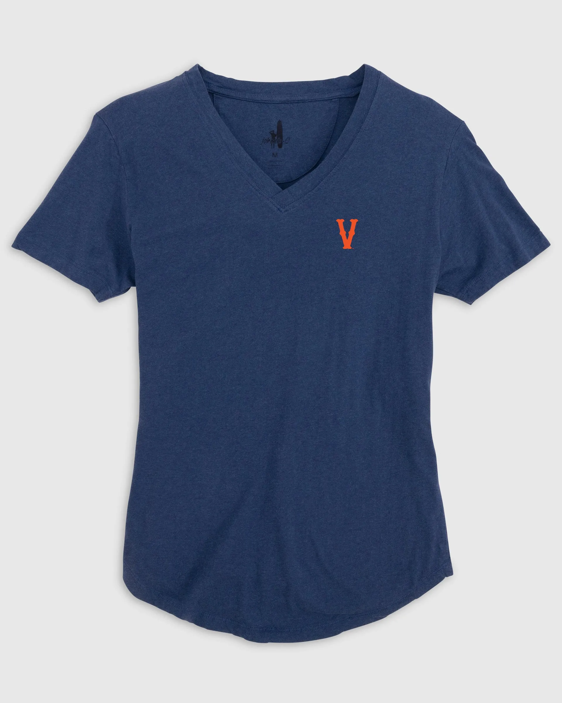 Women's Virginia Merediths V-Neck T-Shirt - Vault Logo sold by Johnnie-O product image thumbnail 4