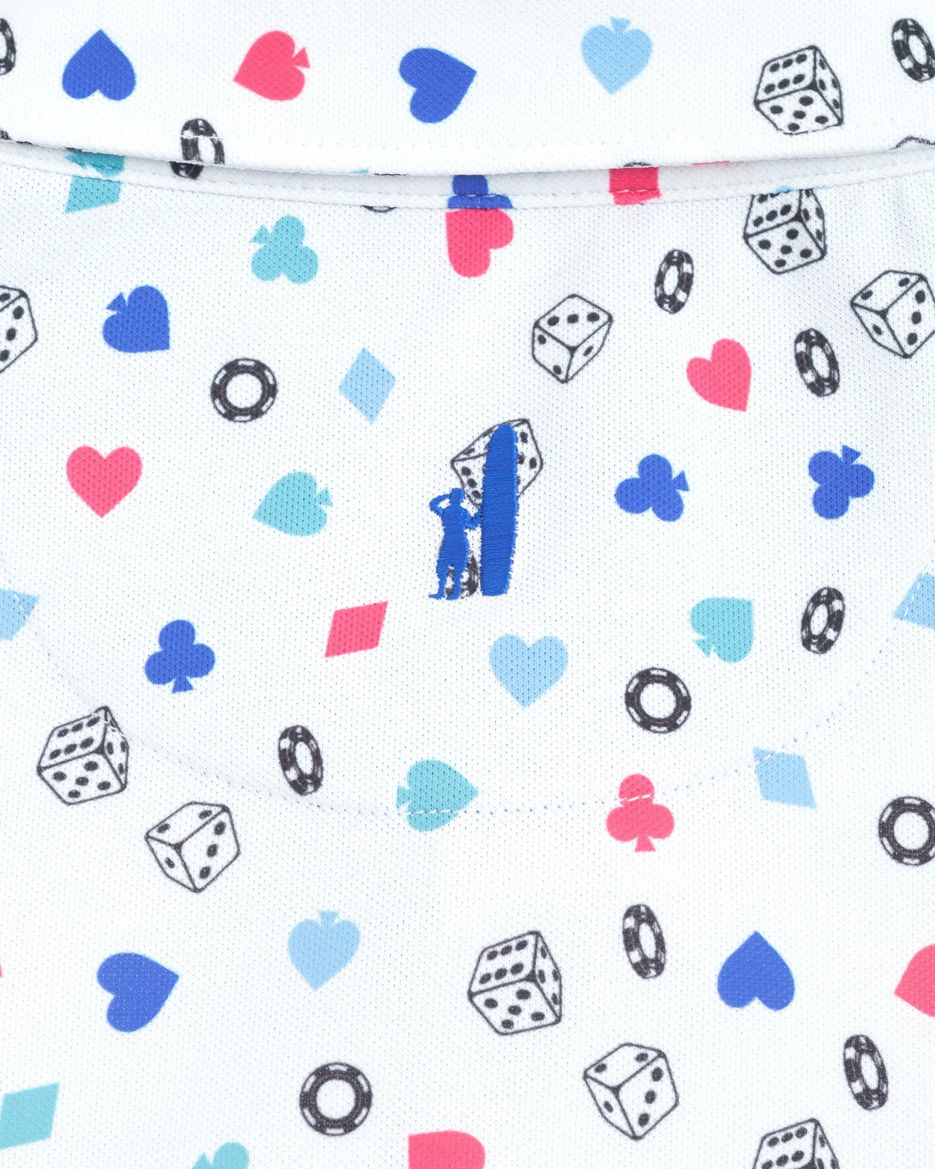 The High Roller Printed Mesh Performance Polo sold by Johnnie-O product image thumbnail 4