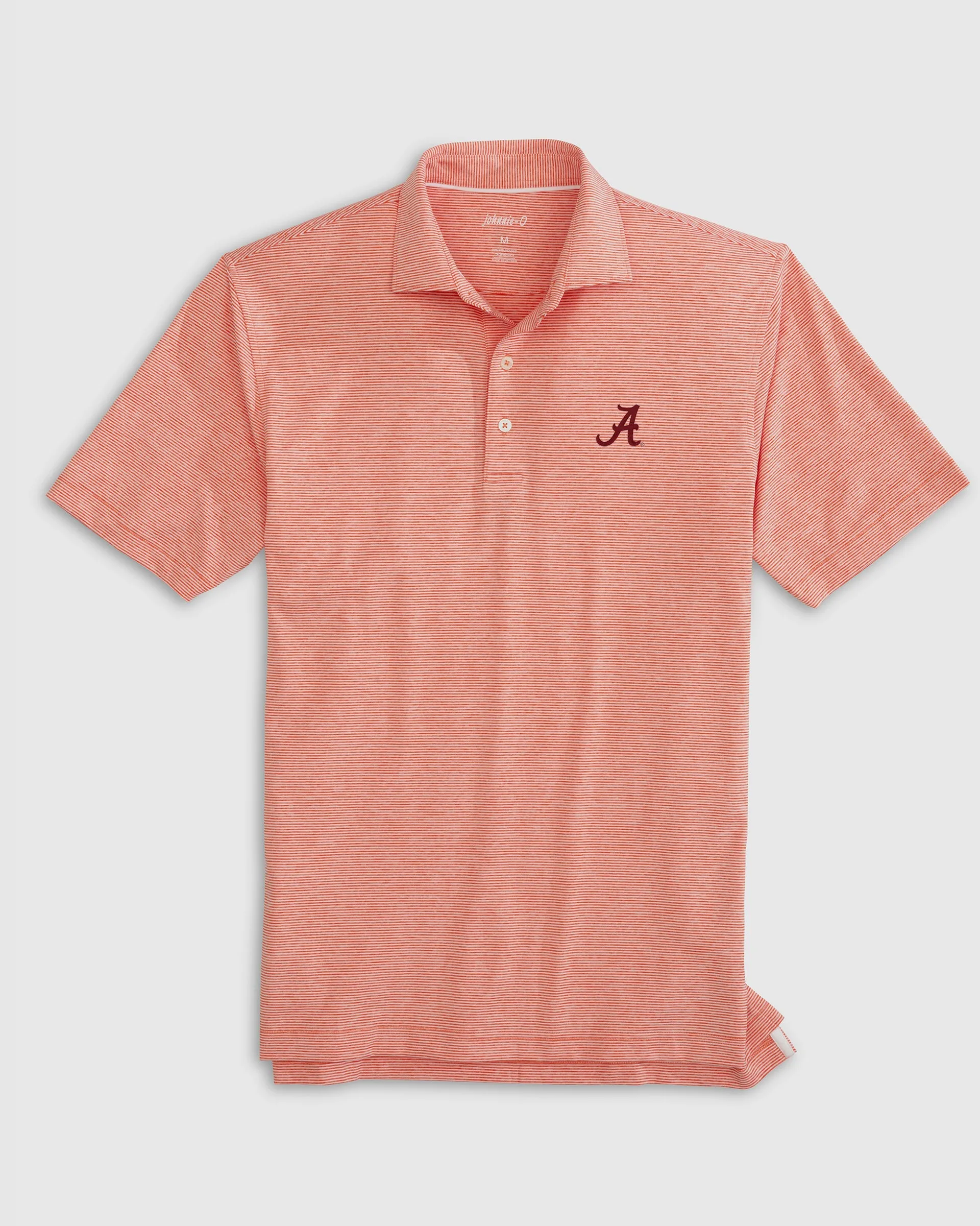 University of Alabama Lyndonn Striped Jersey Performance Polo sold by Johnnie-O product image thumbnail 2