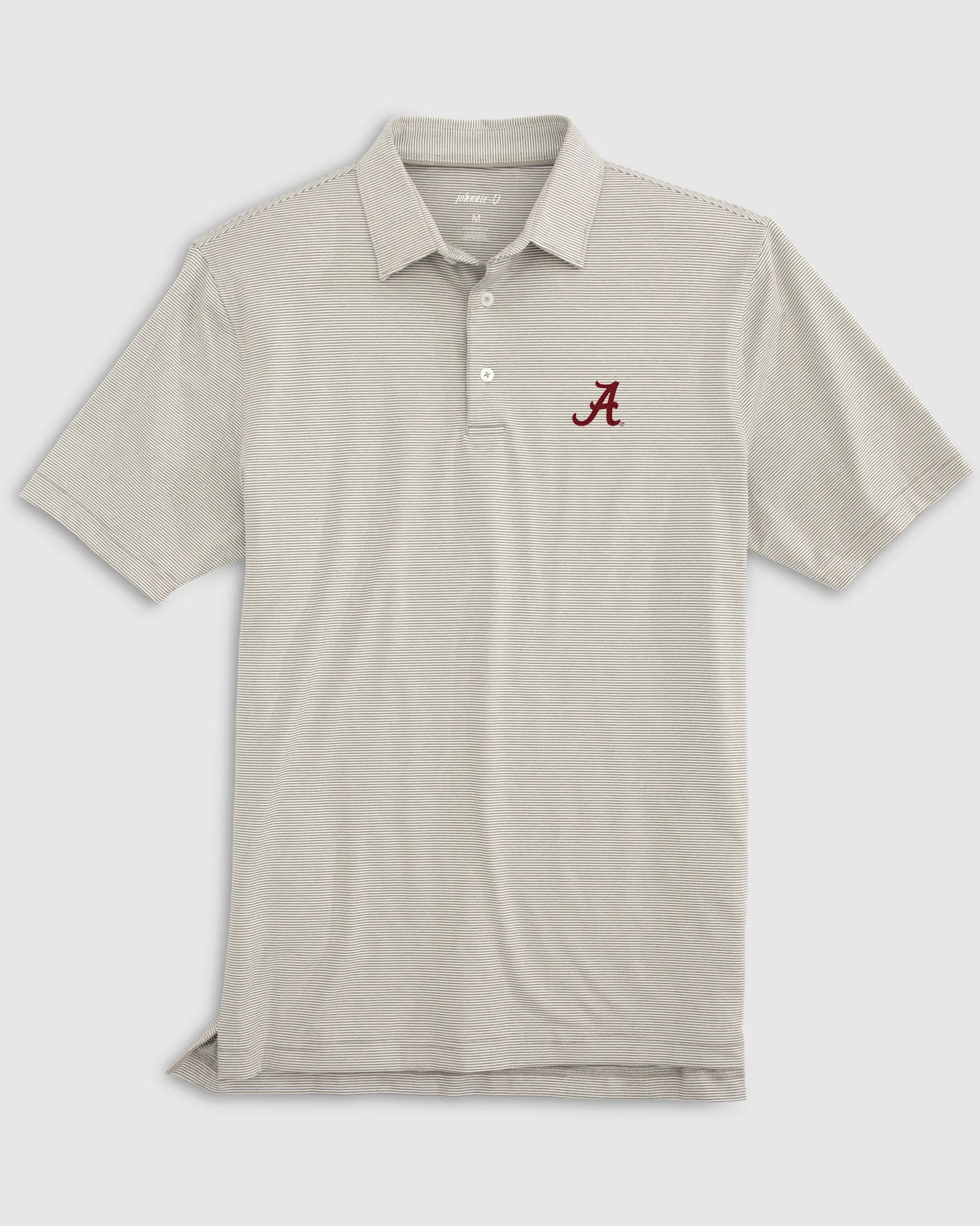 University of Alabama Lyndonn Striped Jersey Performance Polo sold by Johnnie-O