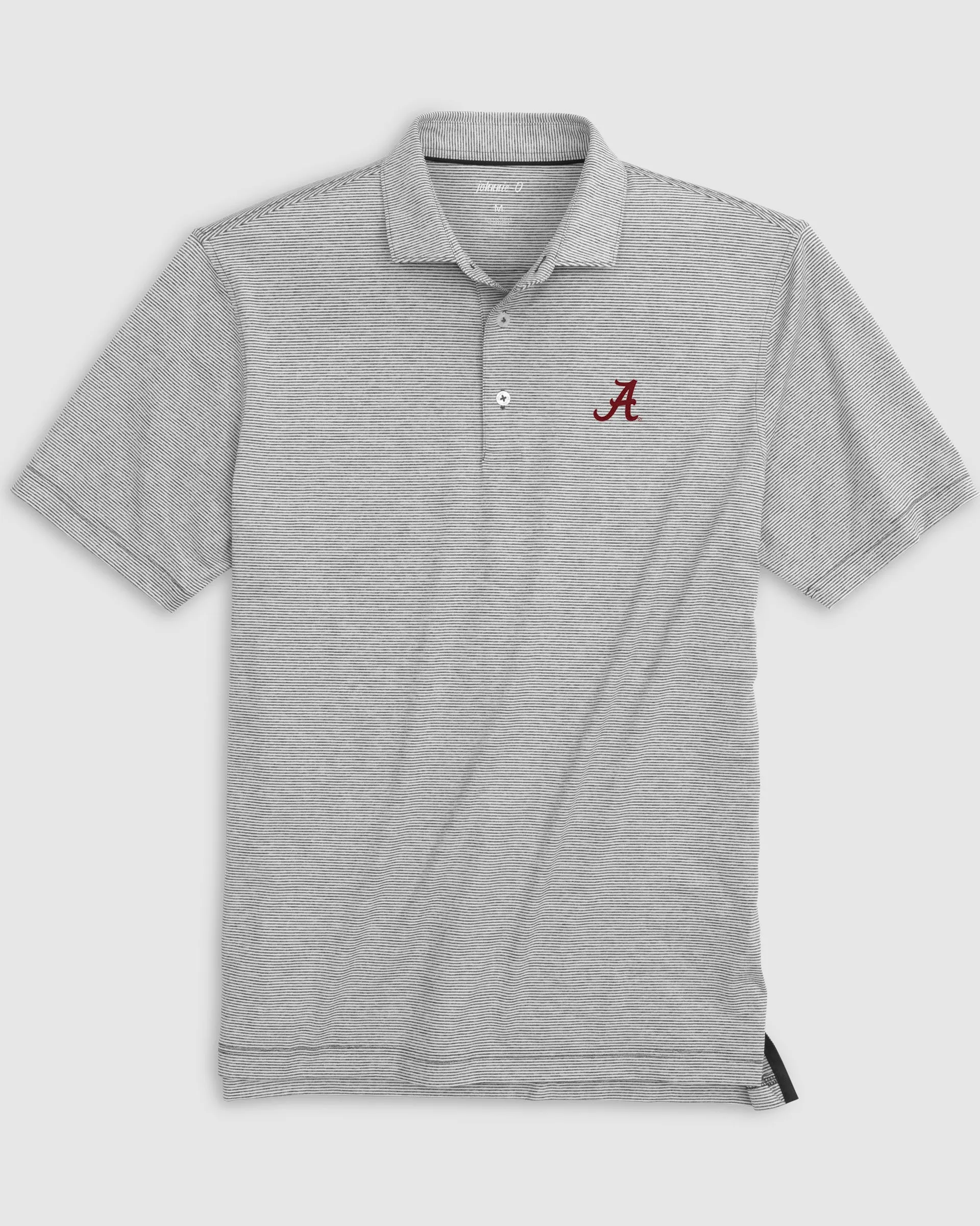University of Alabama Lyndonn Striped Jersey Performance Polo sold by Johnnie-O product image thumbnail 3
