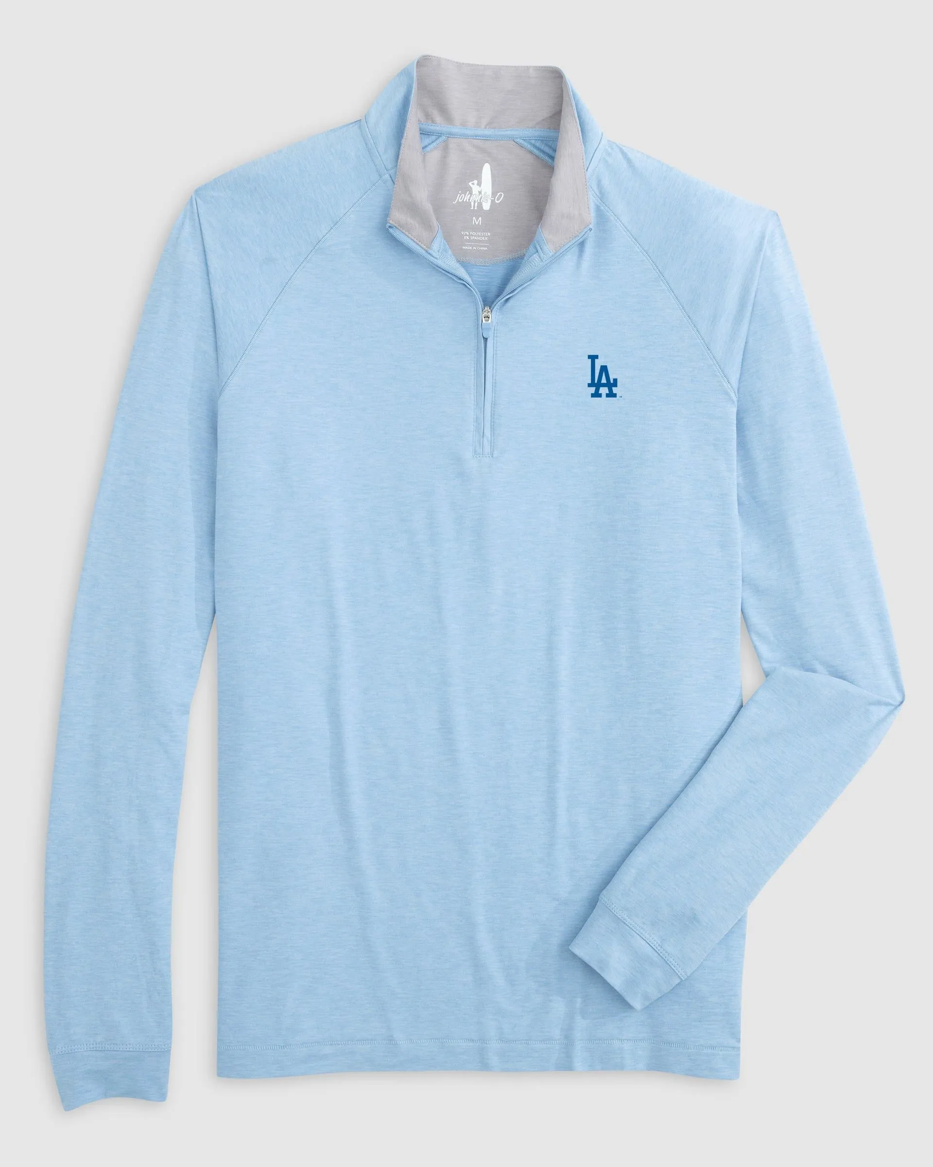 Los Angeles Dodgers Freeborne Performance 1/4 Zip sold by Johnnie-O