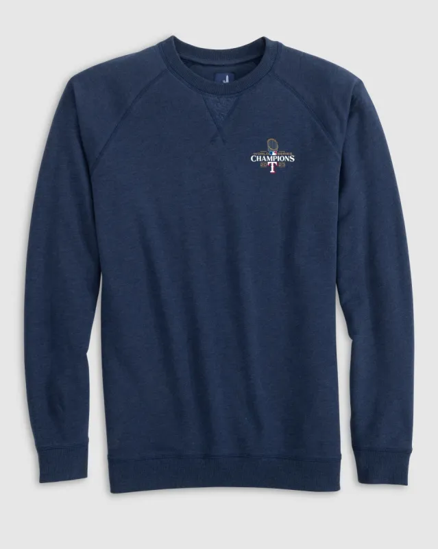 Texas Rangers World Series 2023 Freeman Crewneck Fleece Sweatshirt sold by Johnnie-O