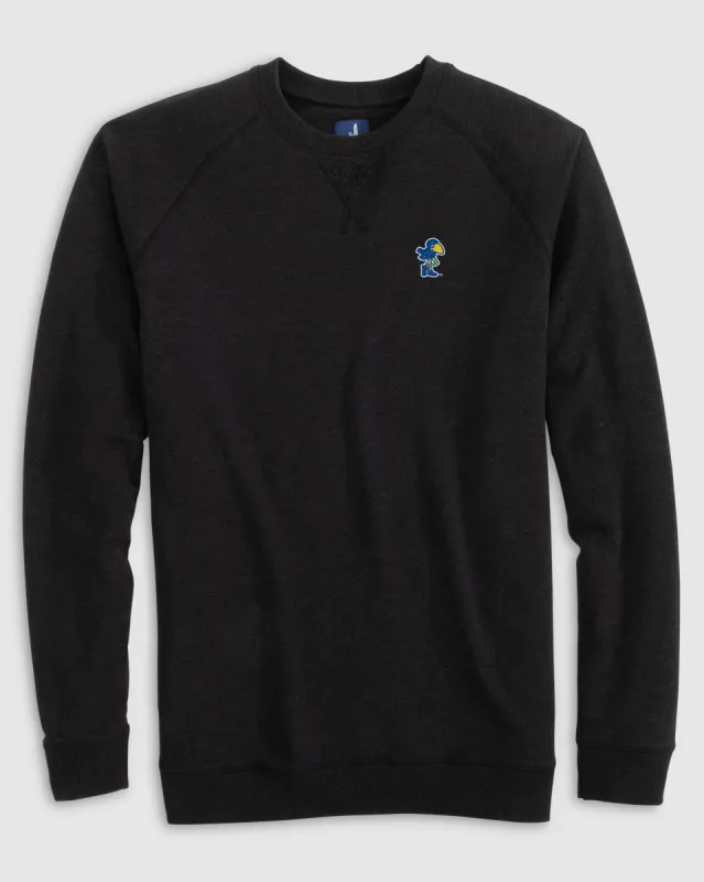 Kansas Freeman Crewneck Fleece Sweatshirt - Vault Logo made by Johnnie-O