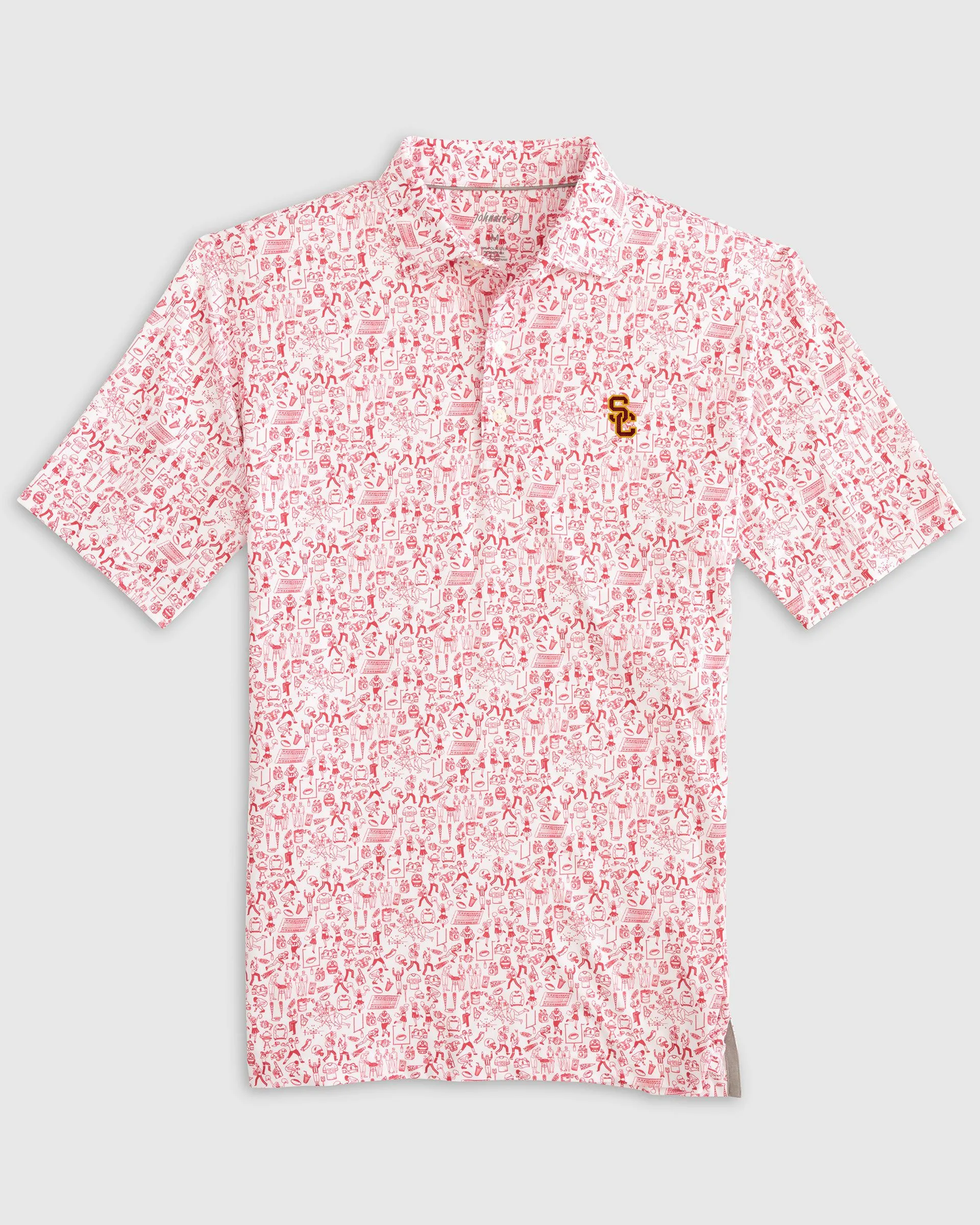 Southern California Tailgater Printed Jersey Performance Polo sold by Johnnie-O product image thumbnail 4