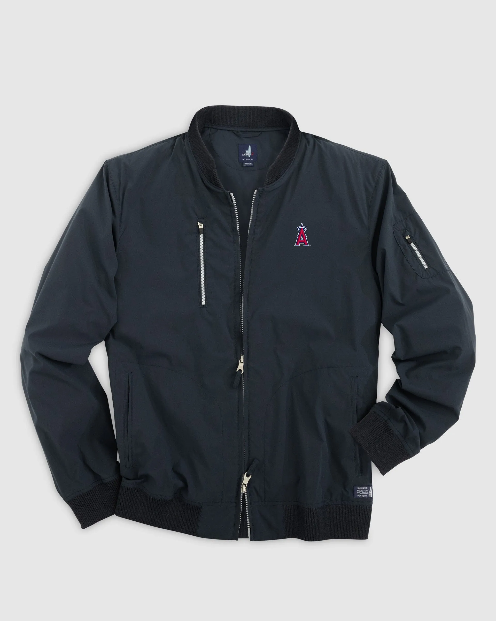 Los Angeles Angels Corsair Bomber Jacket sold by Johnnie-O