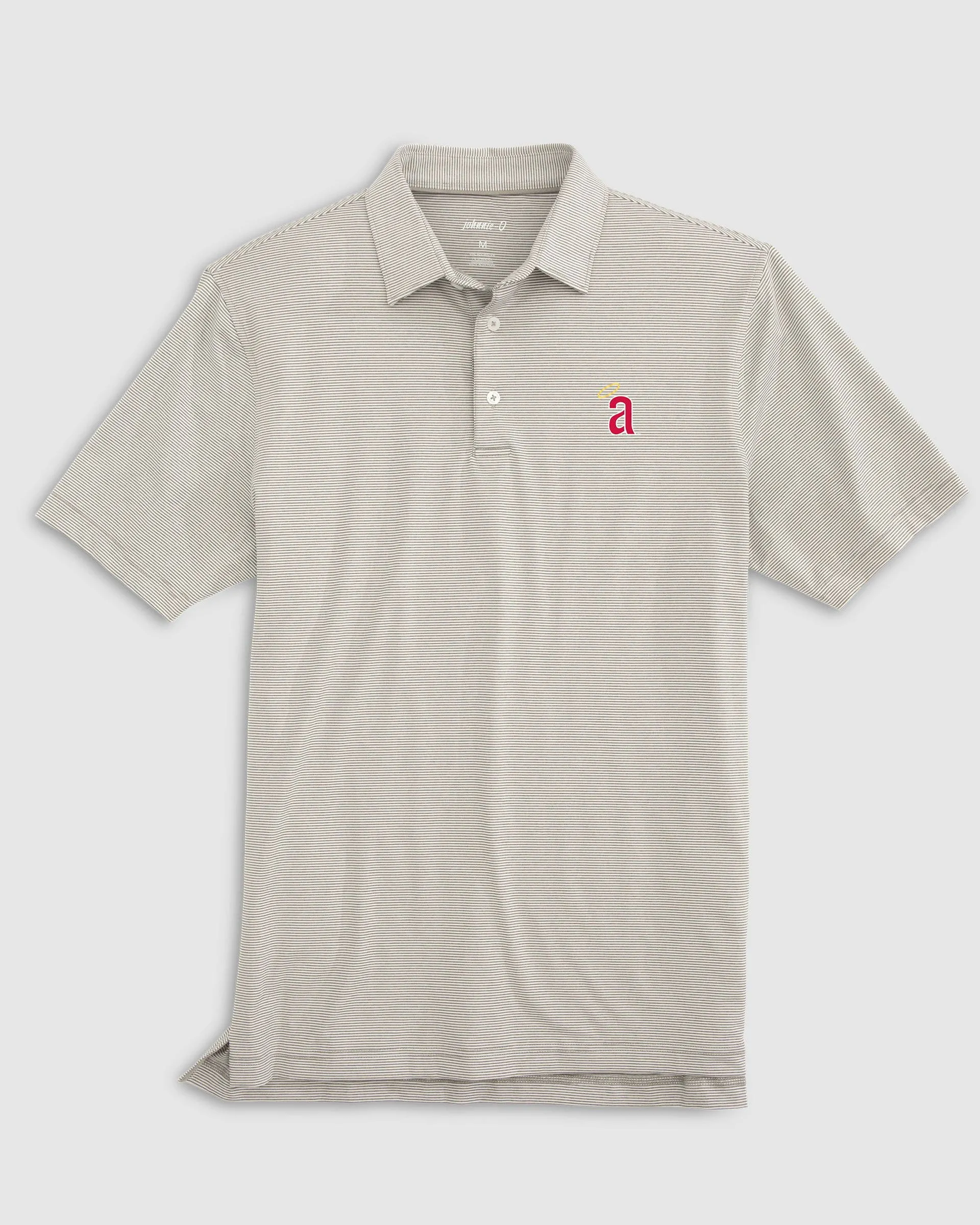 Los Angeles Angels Lyndonn Striped Jersey Performance Polo - Cooperstown Logo sold by Johnnie-O product image thumbnail 2