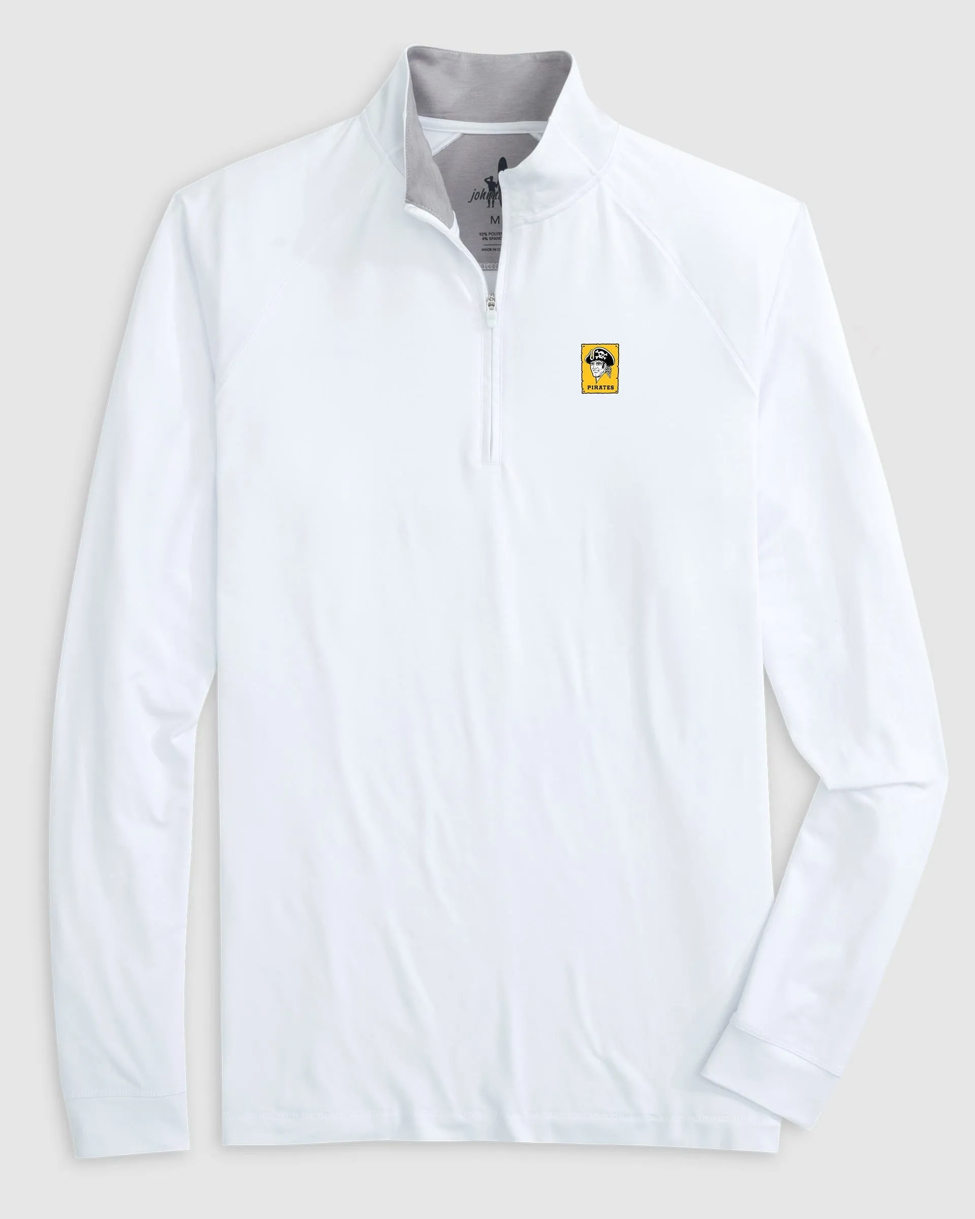 Pittsburgh Pirates Freeborne Performance 1/4 Zip - Cooperstown Logo sold by Johnnie-O product image thumbnail 3