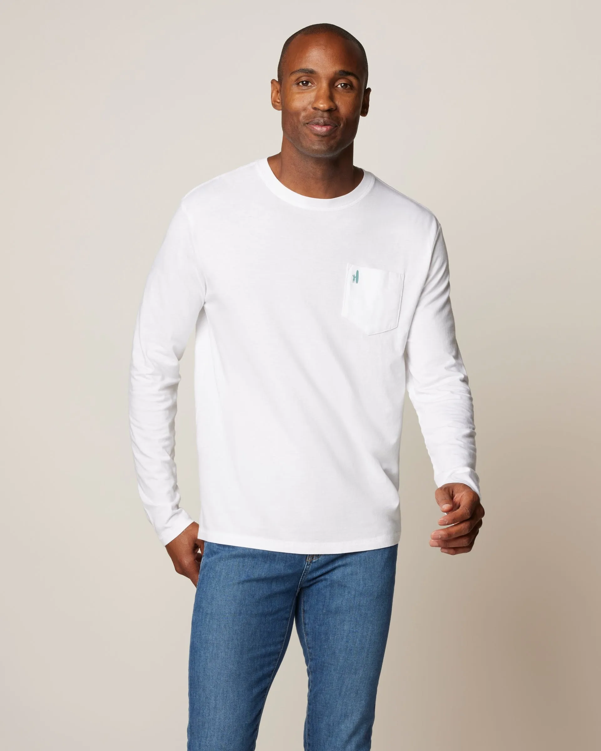 Surf Galaxy Long Sleeve Graphic T-Shirt sold by Johnnie-O product image thumbnail 2