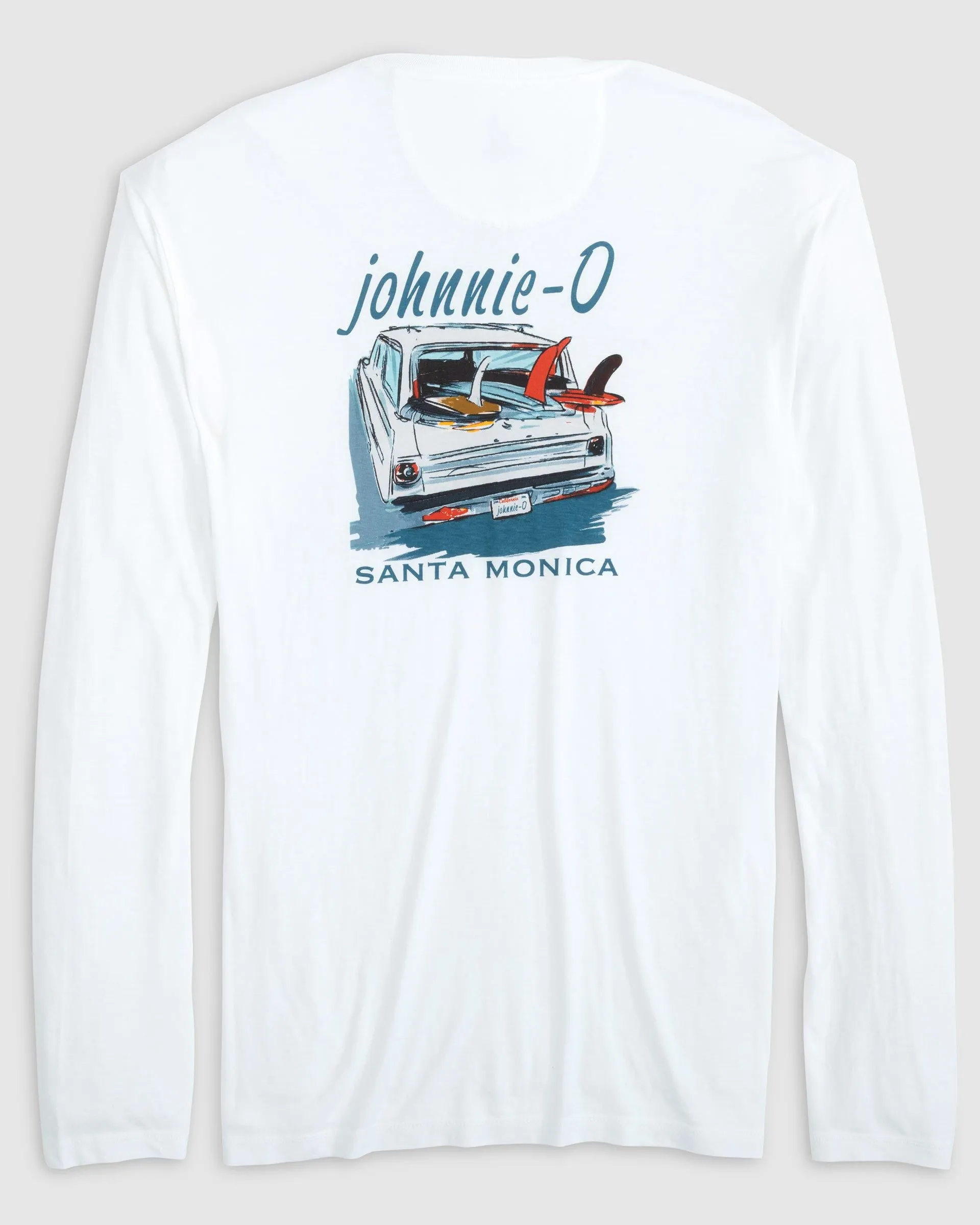 Surf Galaxy Long Sleeve Graphic T-Shirt sold by Johnnie-O product image thumbnail 3