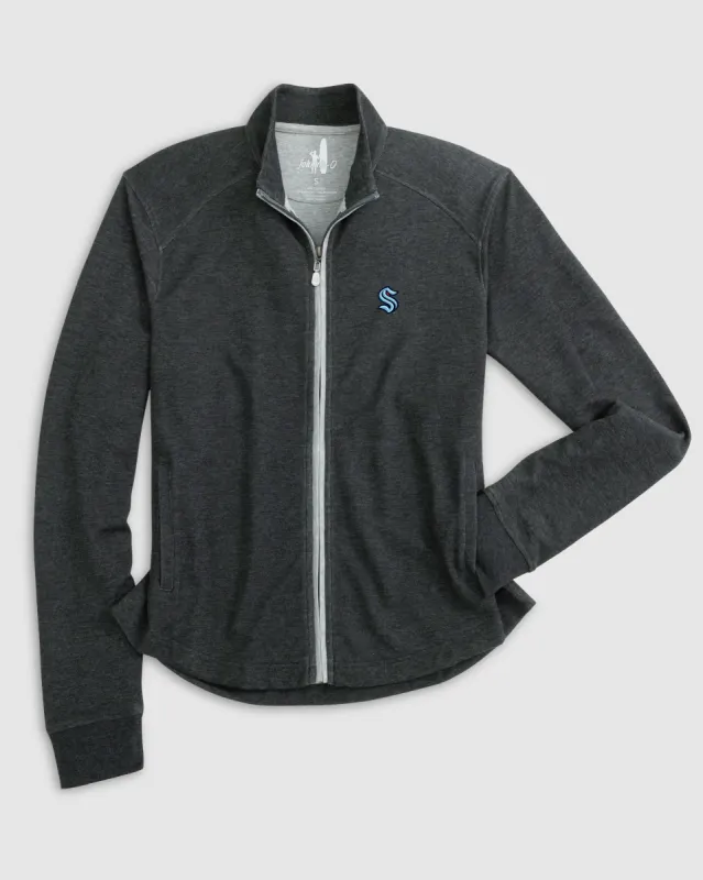 Women's Seattle Kraken Tomi Full Zip Jacket sold by Johnnie-O