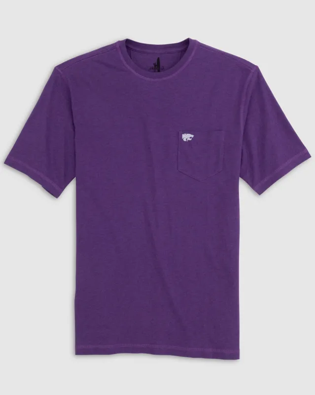 Kansas State Heathered Tyler T-Shirt sold by Johnnie-O
