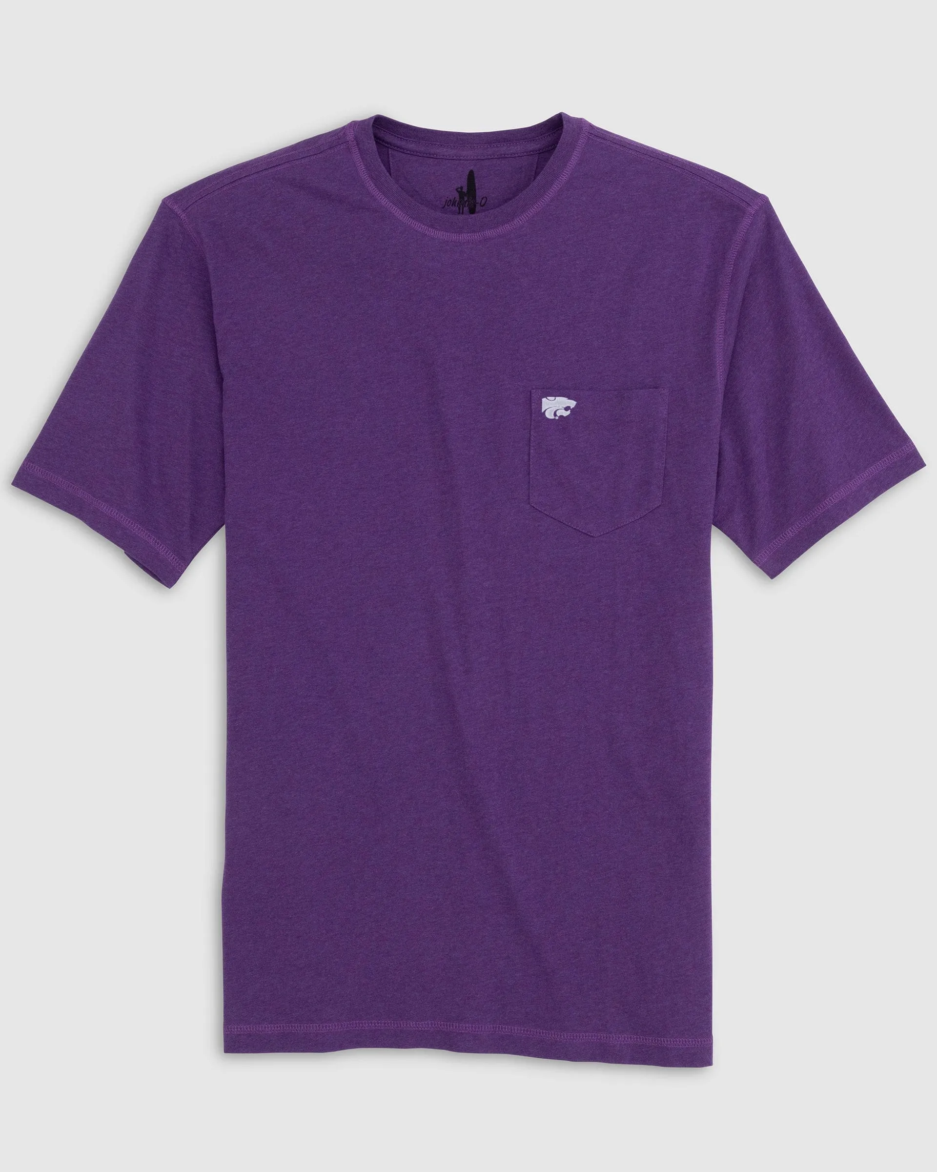 Kansas State Heathered Tyler T-Shirt sold by Johnnie-O