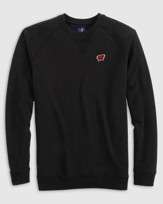 Wisconsin Freeman Crewneck Fleece Sweatshirt sold by Johnnie-O