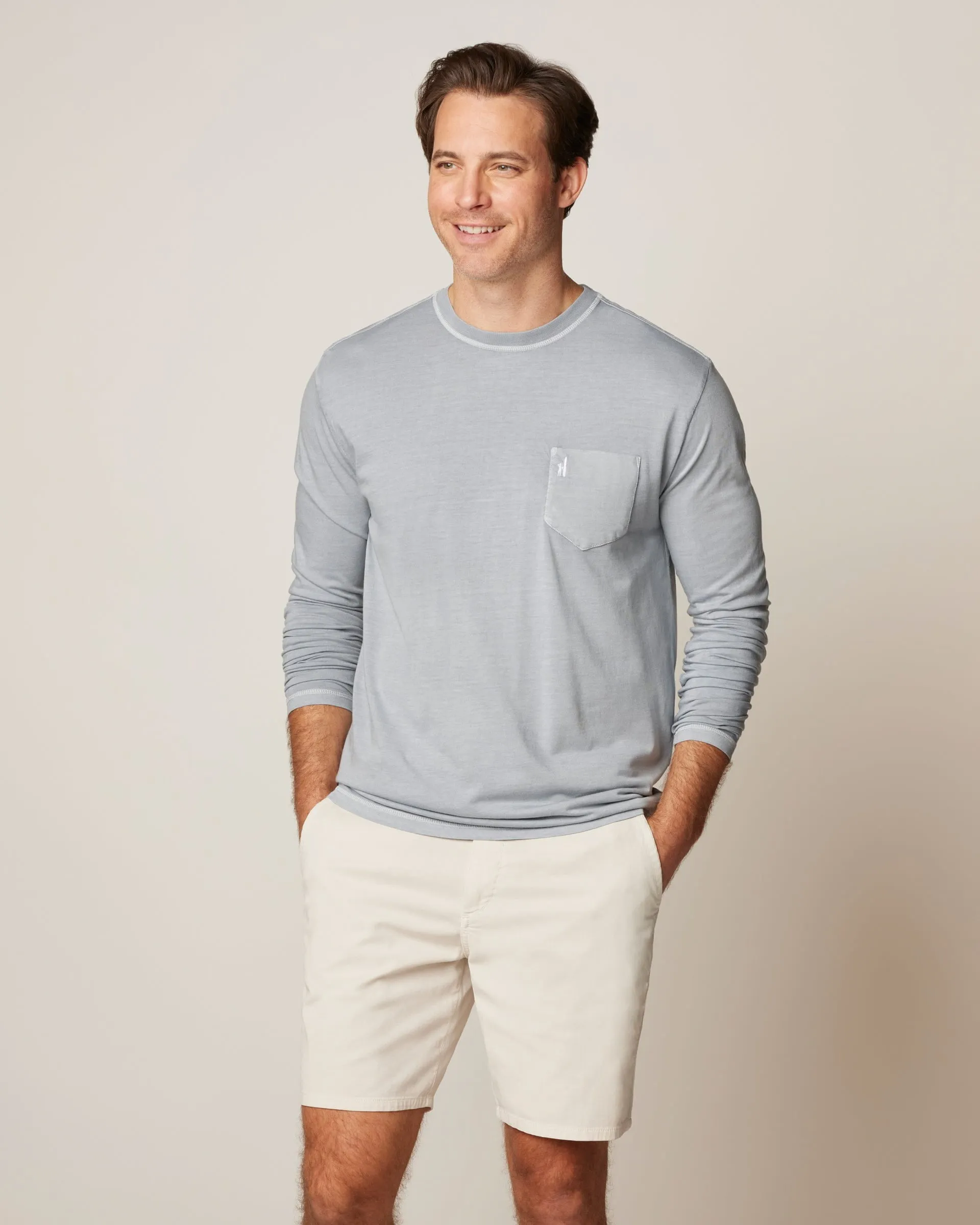 Brennan Long Sleeve Pocket T-Shirt sold by Johnnie-O product image thumbnail 4