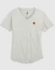 Women's Baltimore Orioles Merediths V-Neck T-Shirt sold by Johnnie-O