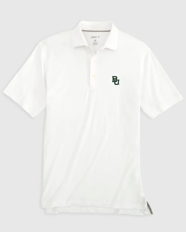 Baylor University Birdie Jersey Performance Polo made by Johnnie-O