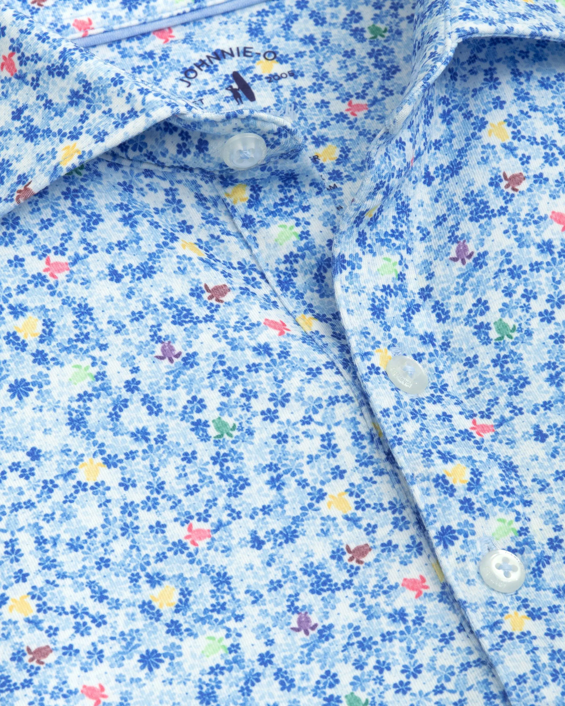 Tuck Printed Top Shelf Performance Polo sold by Johnnie-O product image thumbnail 3