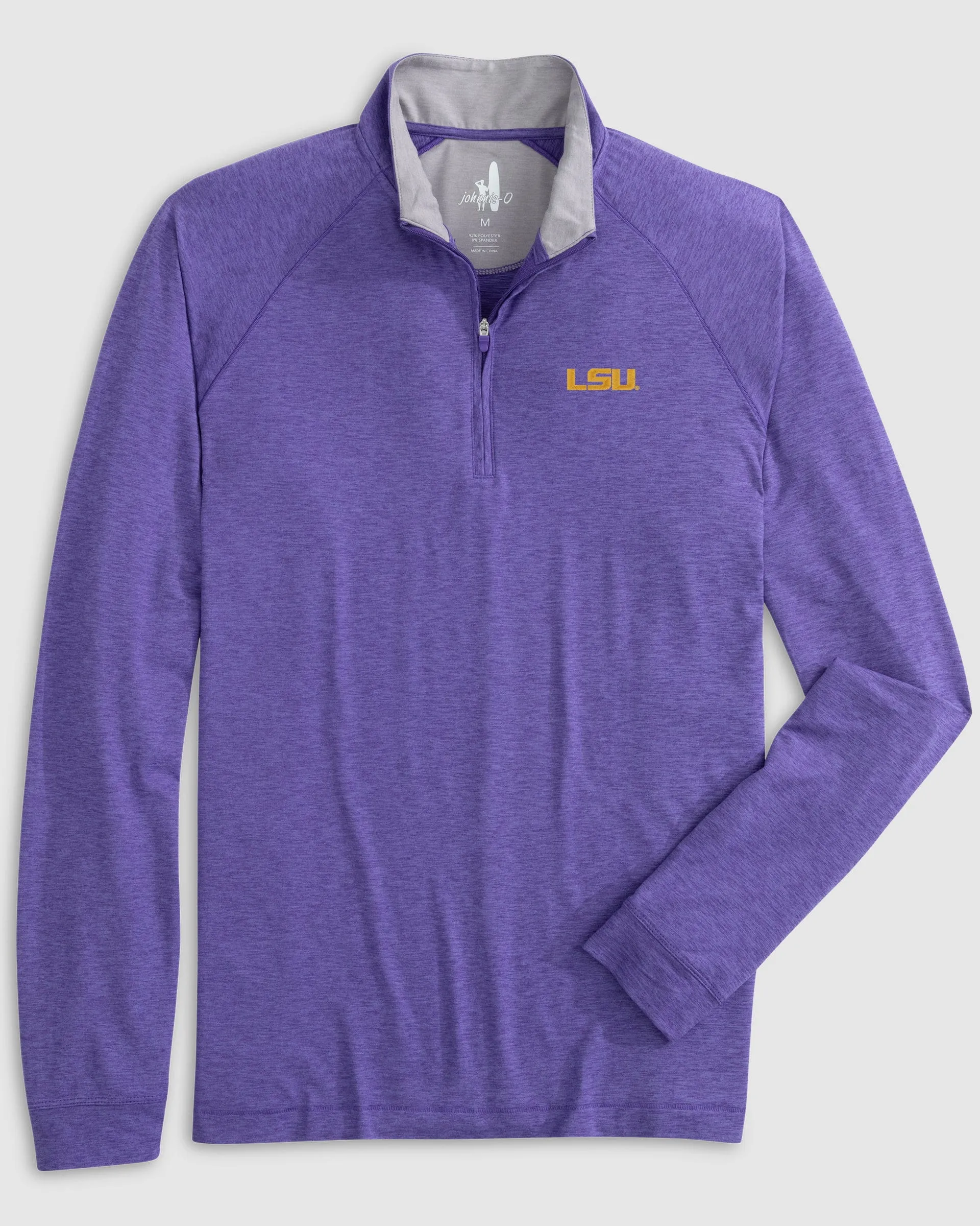 Louisiana State Freeborne Performance 1/4 Zip sold by Johnnie-O product image thumbnail 2
