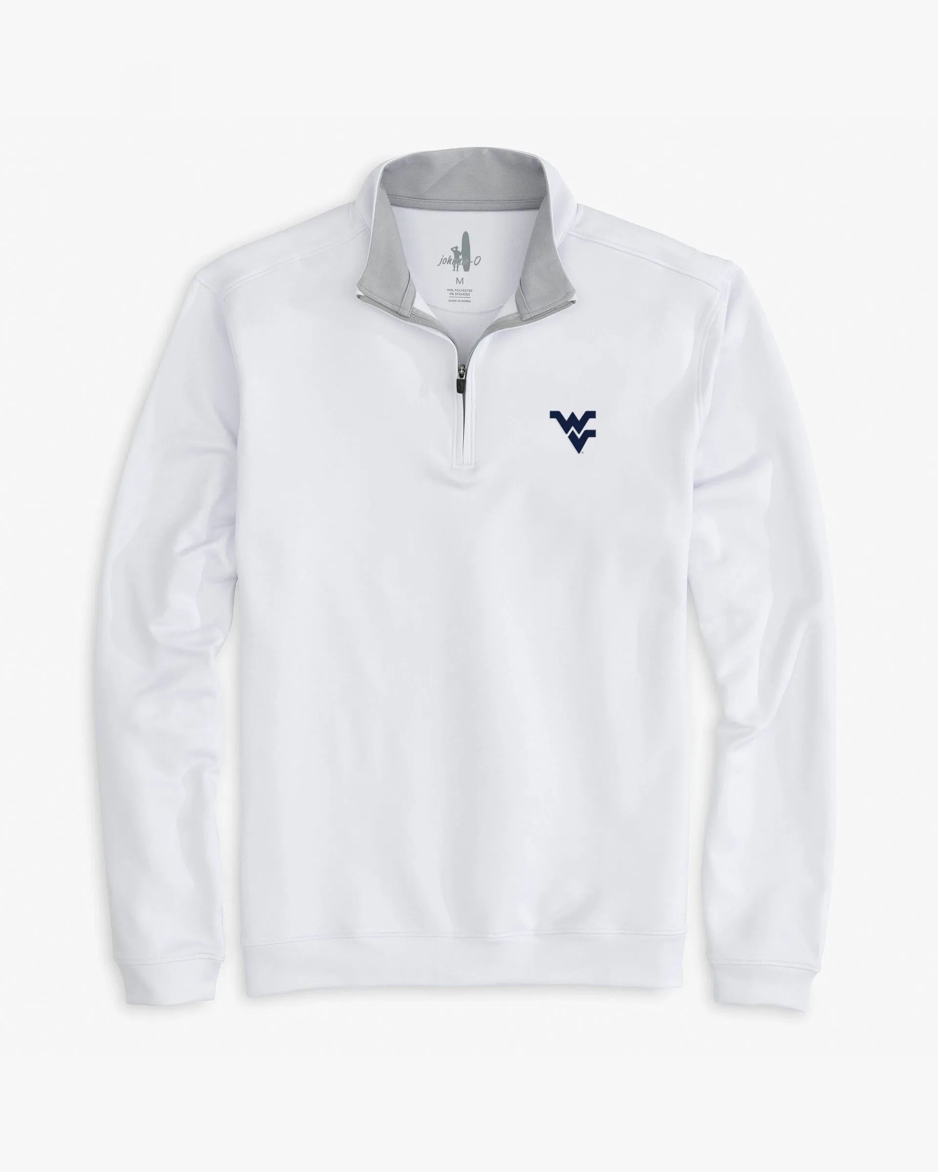 West Virginia Diaz 1/4 Zip Pullover sold by Johnnie-O product image thumbnail 2