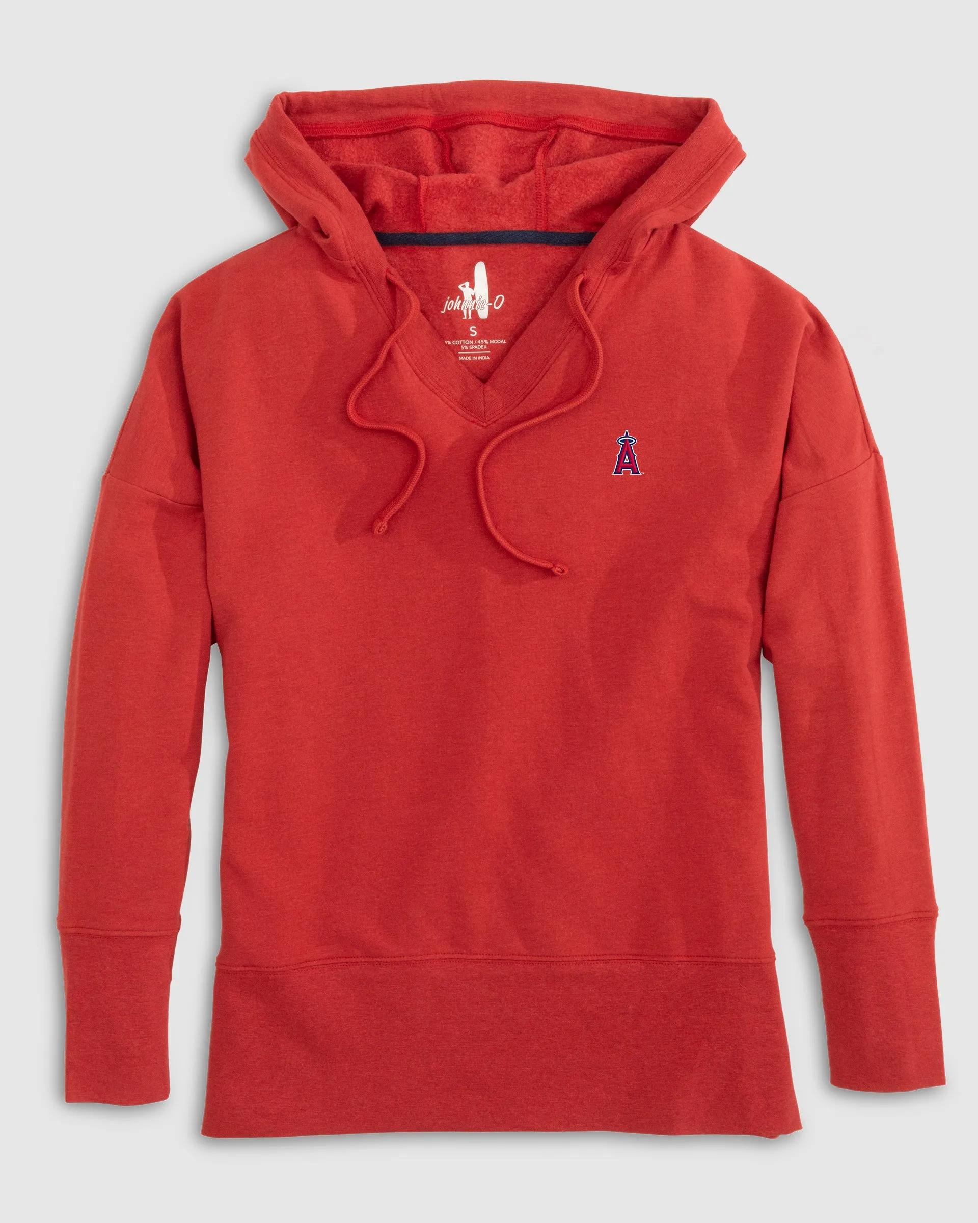 Women's Los Angeles Angels Carrie Pullover Hoodie sold by Johnnie-O product image thumbnail 3